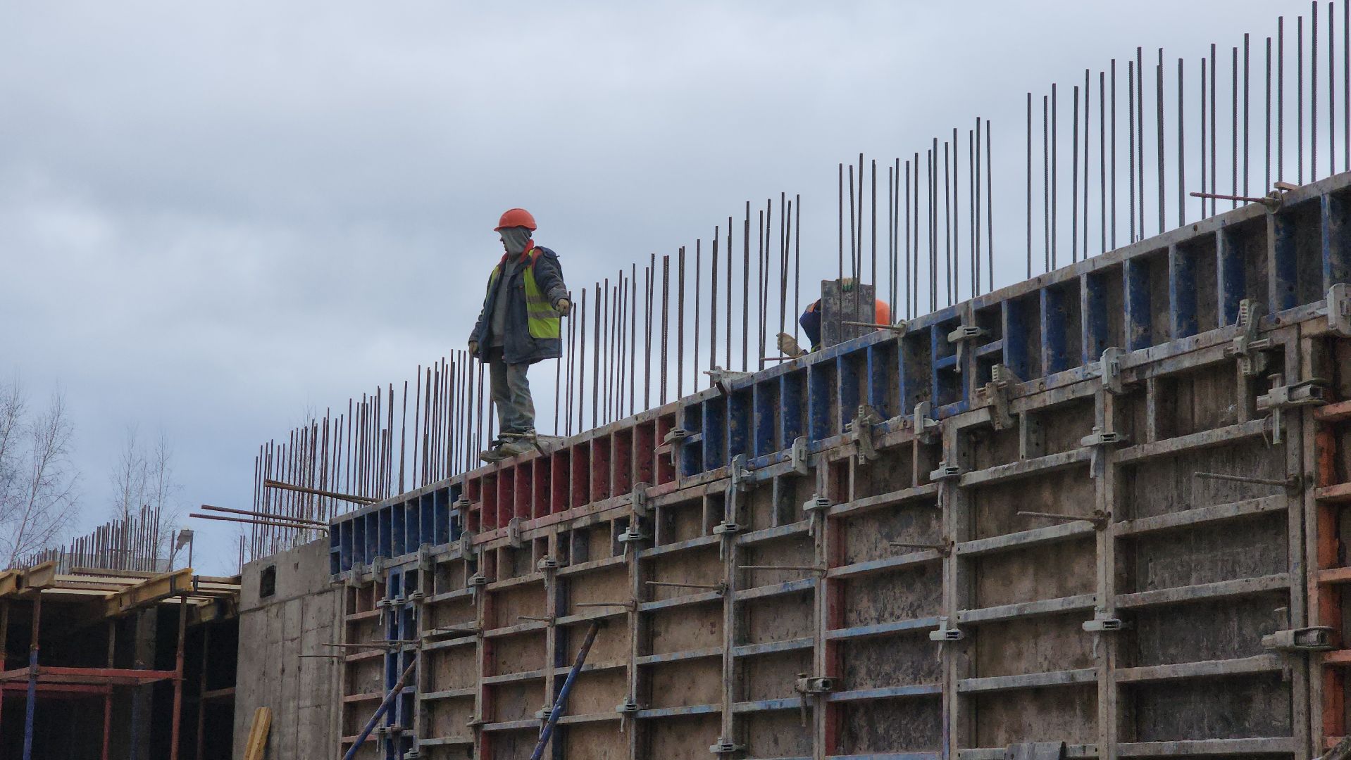 фок с бассейном, Строительство, Бассейн, Лобня,