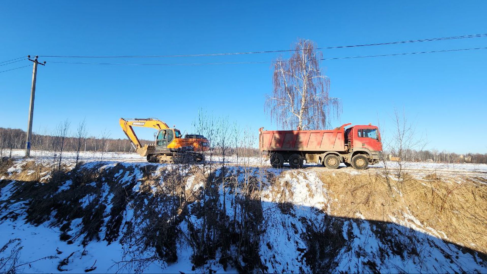 Талдом, Парк Солнечный берег, Дамба в Запрудне,