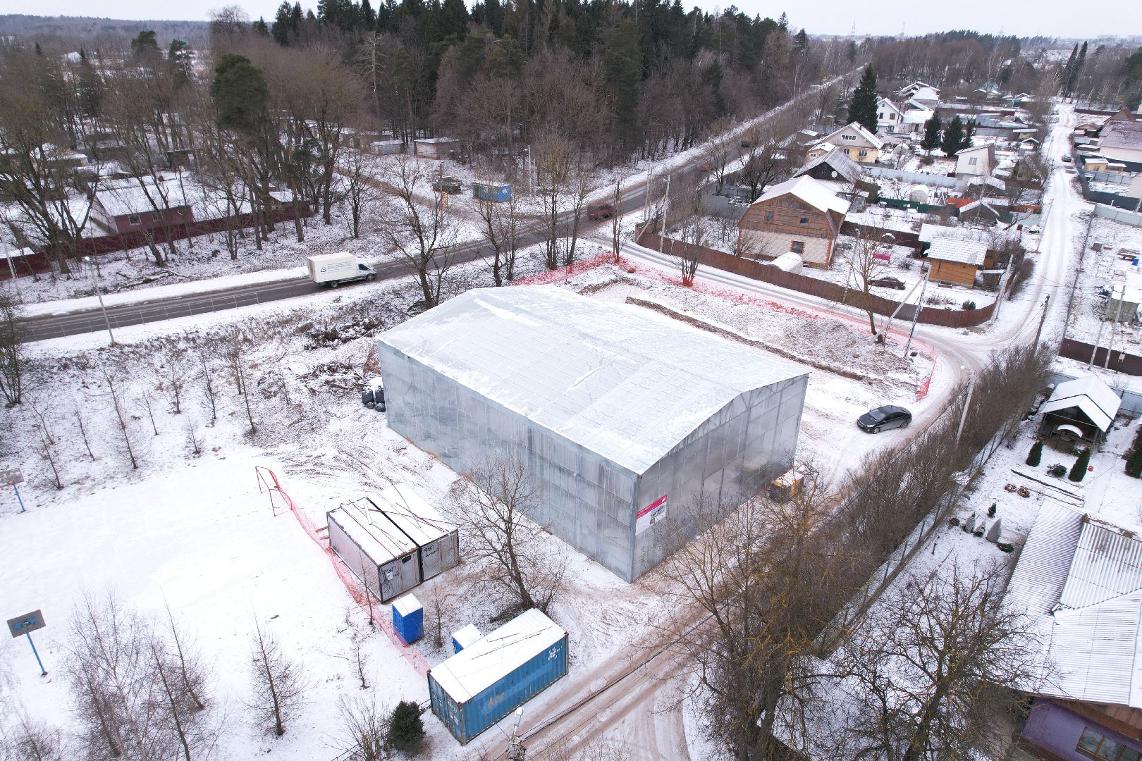 видео с коптера, одинцовский городской округ, фельдшерско-акушерский пункт,