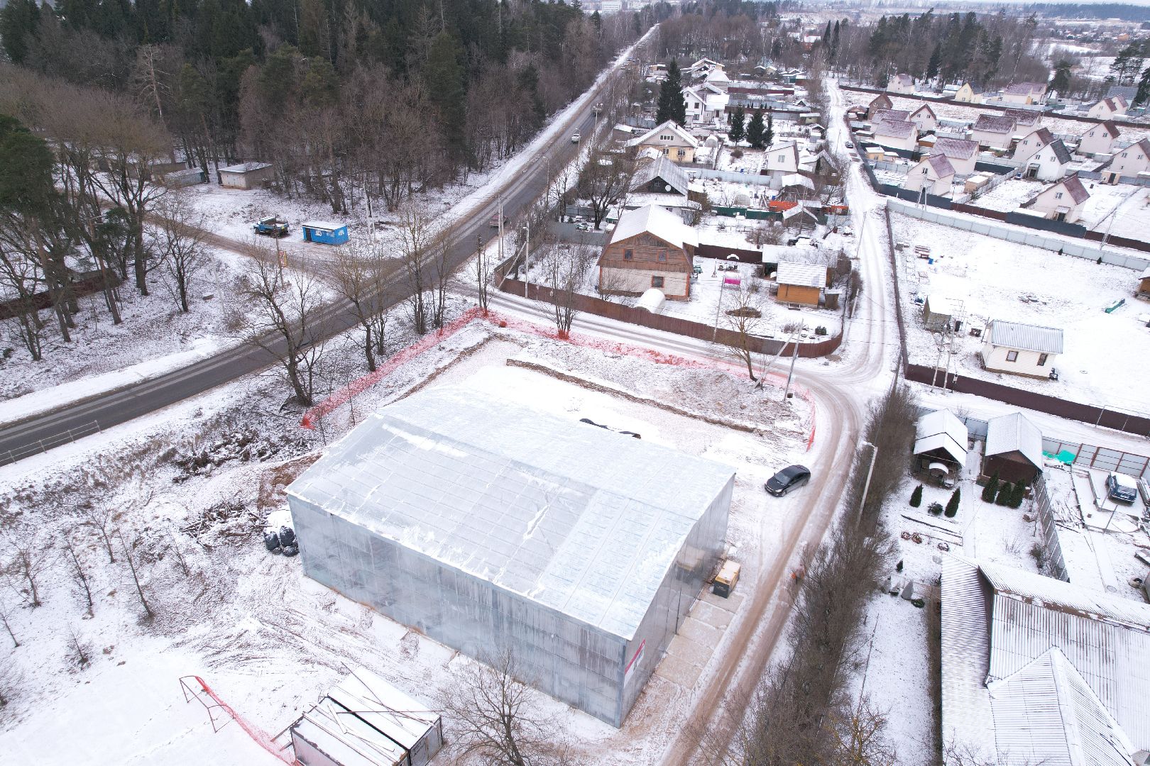 видео с коптера, одинцовский городской округ, фельдшерско-акушерский пункт,