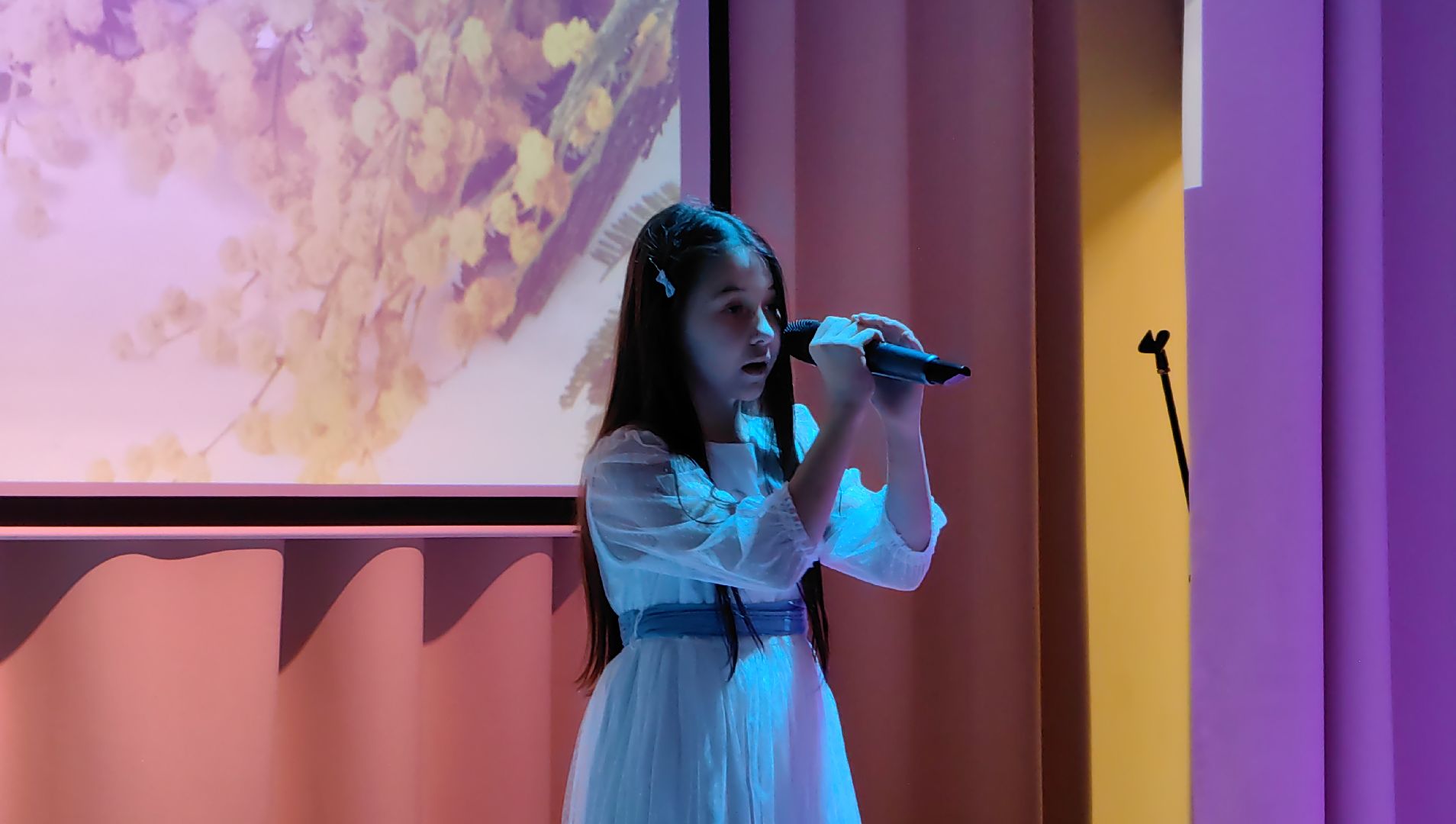 8 марта, концерт, учащиеся, лицей,