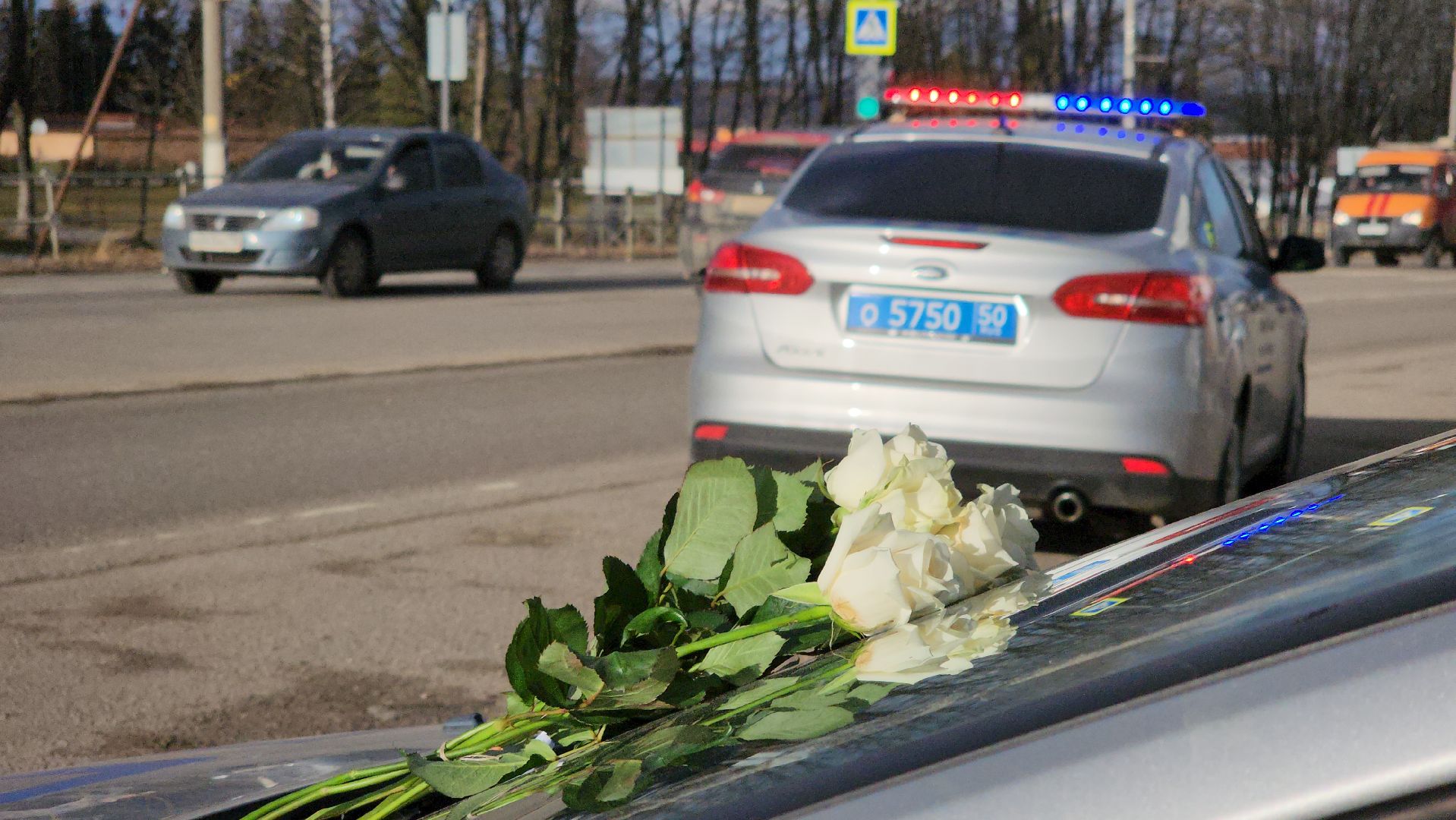 кашира, 8 марта, госавтоинспекция, транспорт, праздник, акция, цветы,