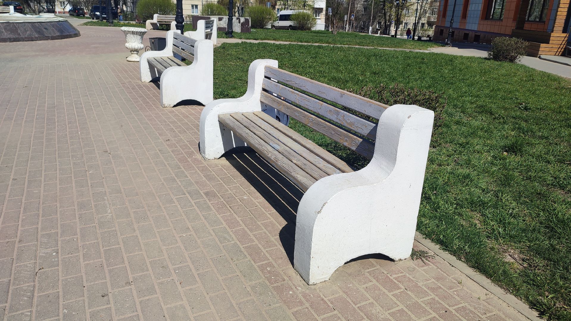 Кашира, сквер, генерал Белов, АТС, благоустройство