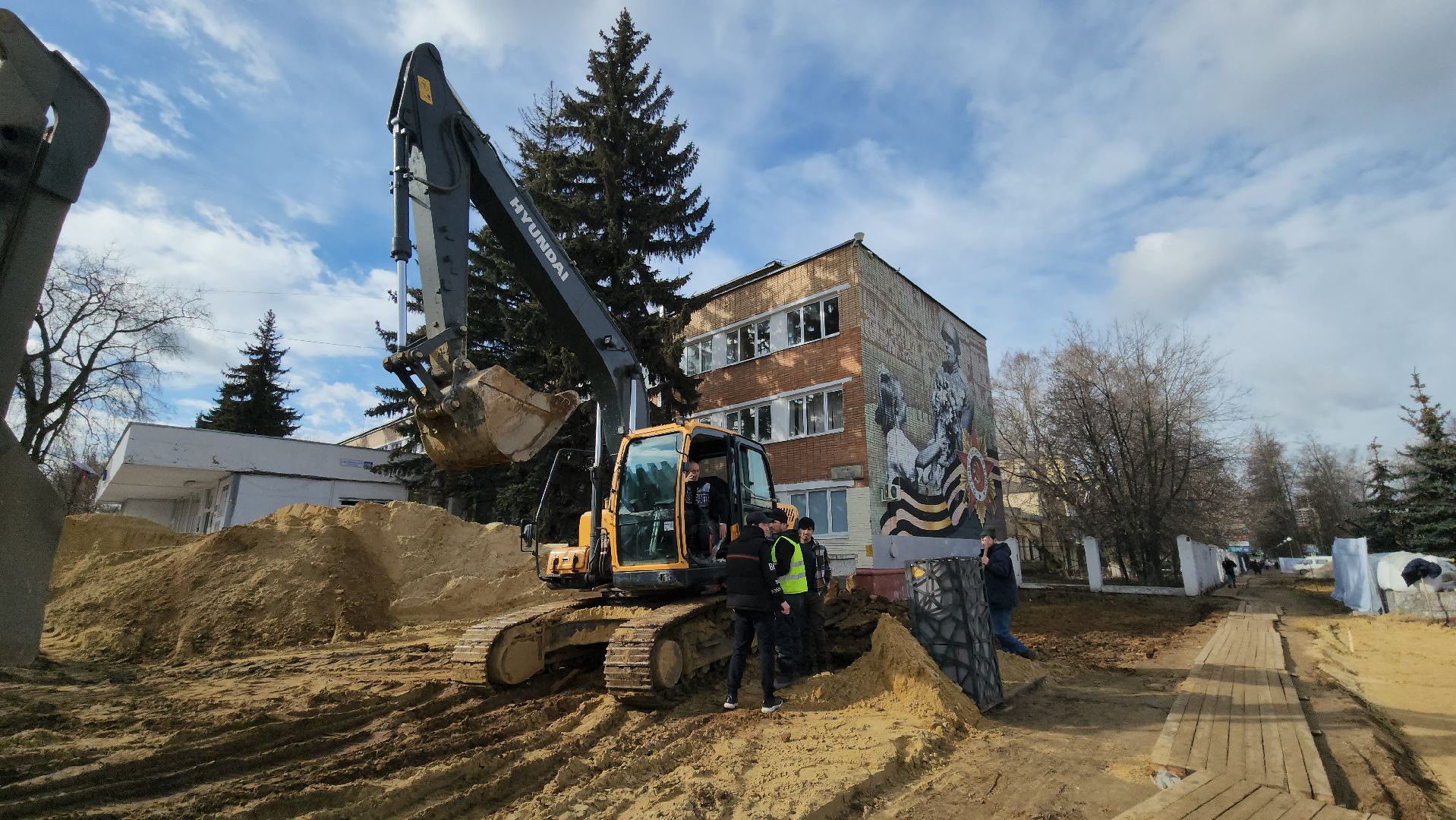 Люберцы, вечный огонь, реконструкция,