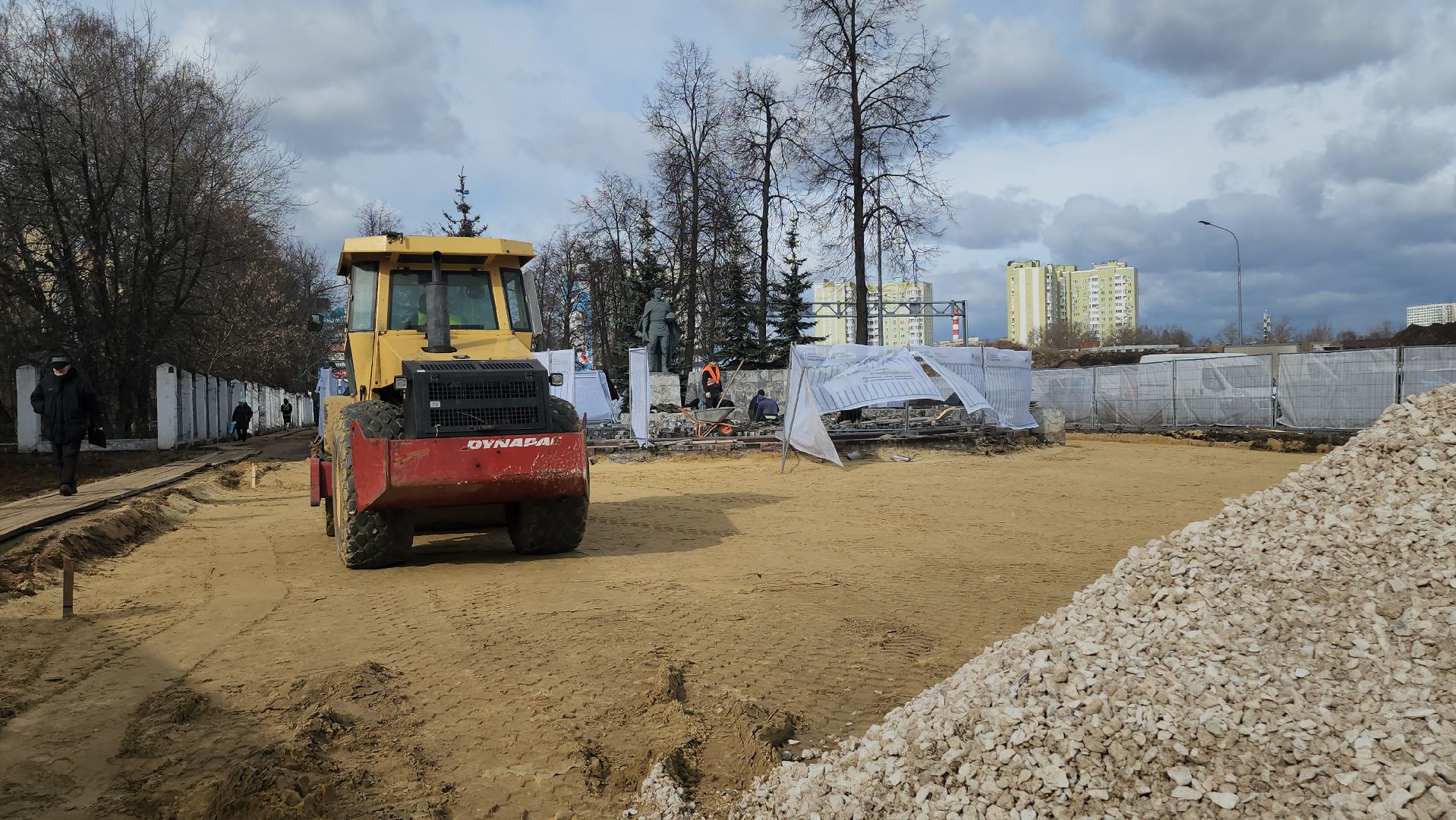 Люберцы, вечный огонь, реконструкция,