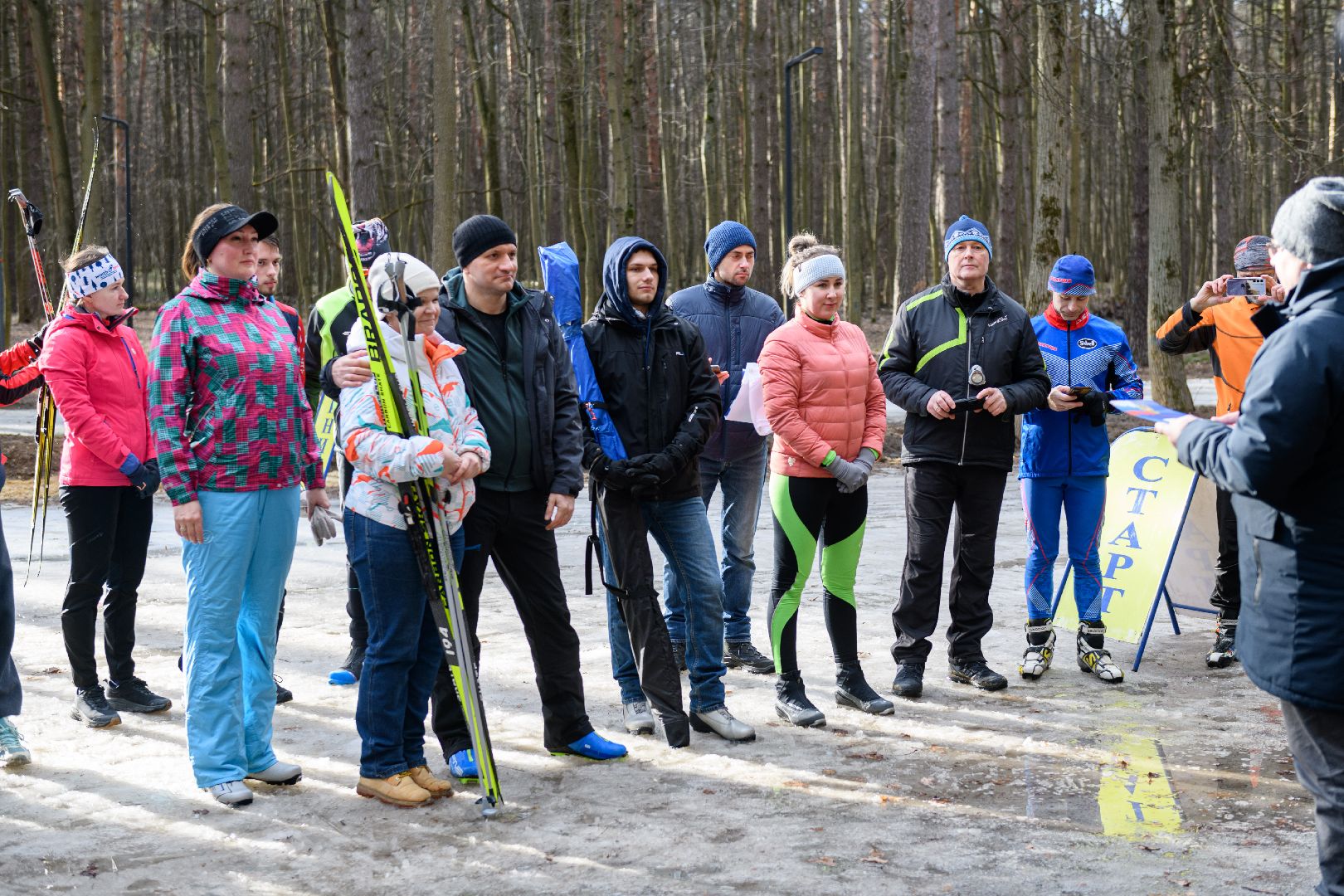 волкуша, лыжи, спартакиада трудовых коллективов, лыжная эстафета, лыткарино, лыткарино волкуша,