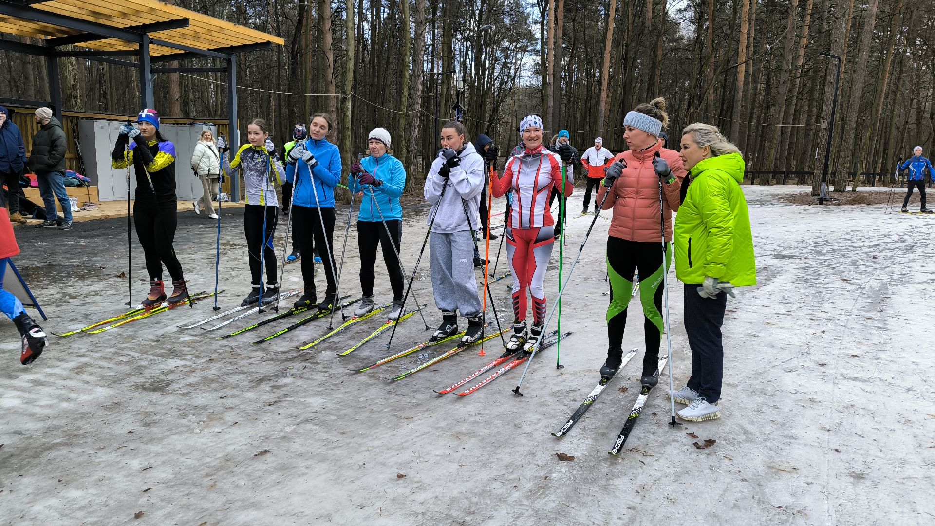 волкуша, лыжи, спартакиада трудовых коллективов, лыжная эстафета, лыткарино, лыткарино волкуша,