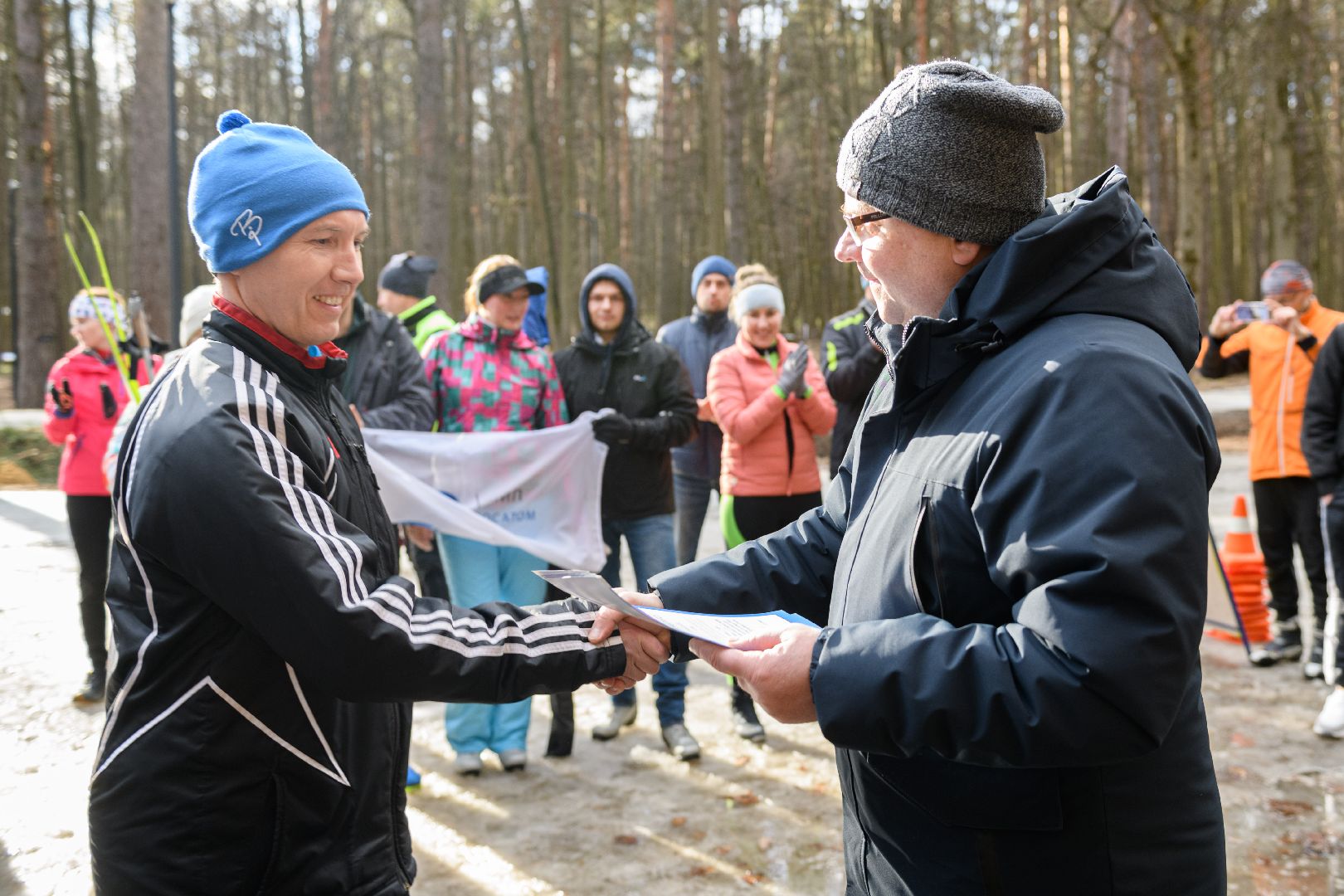 волкуша, лыжи, спартакиада трудовых коллективов, лыжная эстафета, лыткарино, лыткарино волкуша,