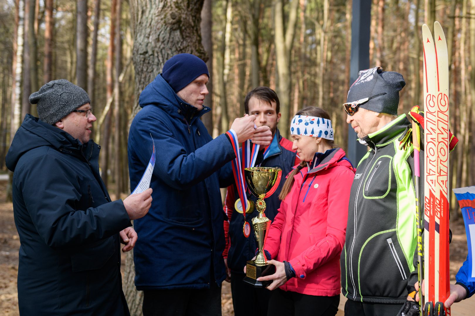 волкуша, лыжи, спартакиада трудовых коллективов, лыжная эстафета, лыткарино, лыткарино волкуша,