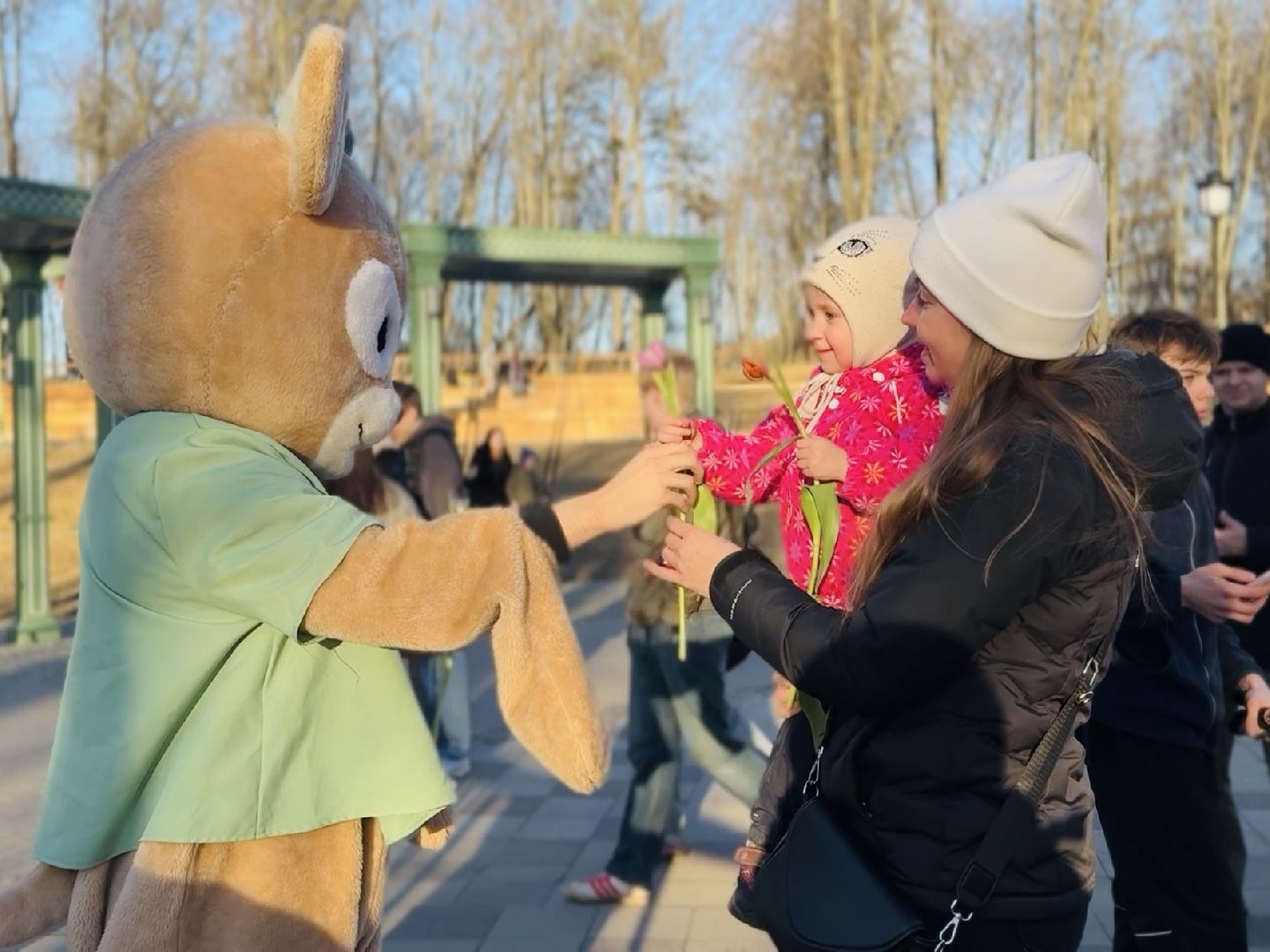 раменское, парк, 8 марта, международный женский день,