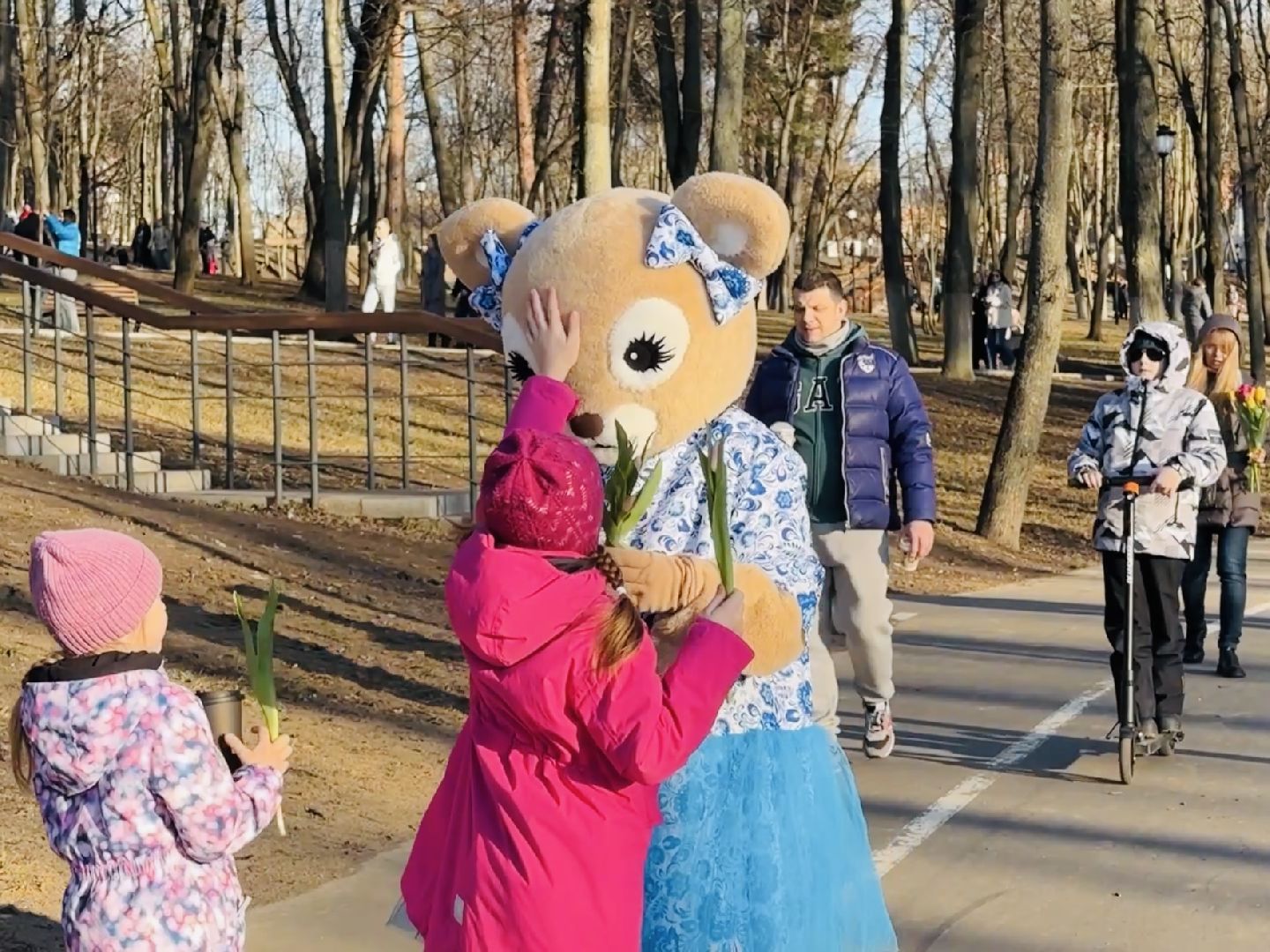 раменское, парк, 8 марта, международный женский день,