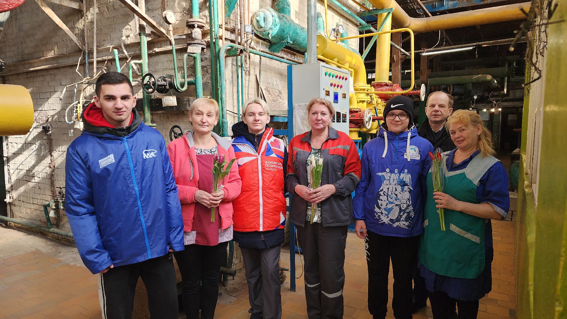Волонтеры, 8 Марта, Лосино-Петровский,