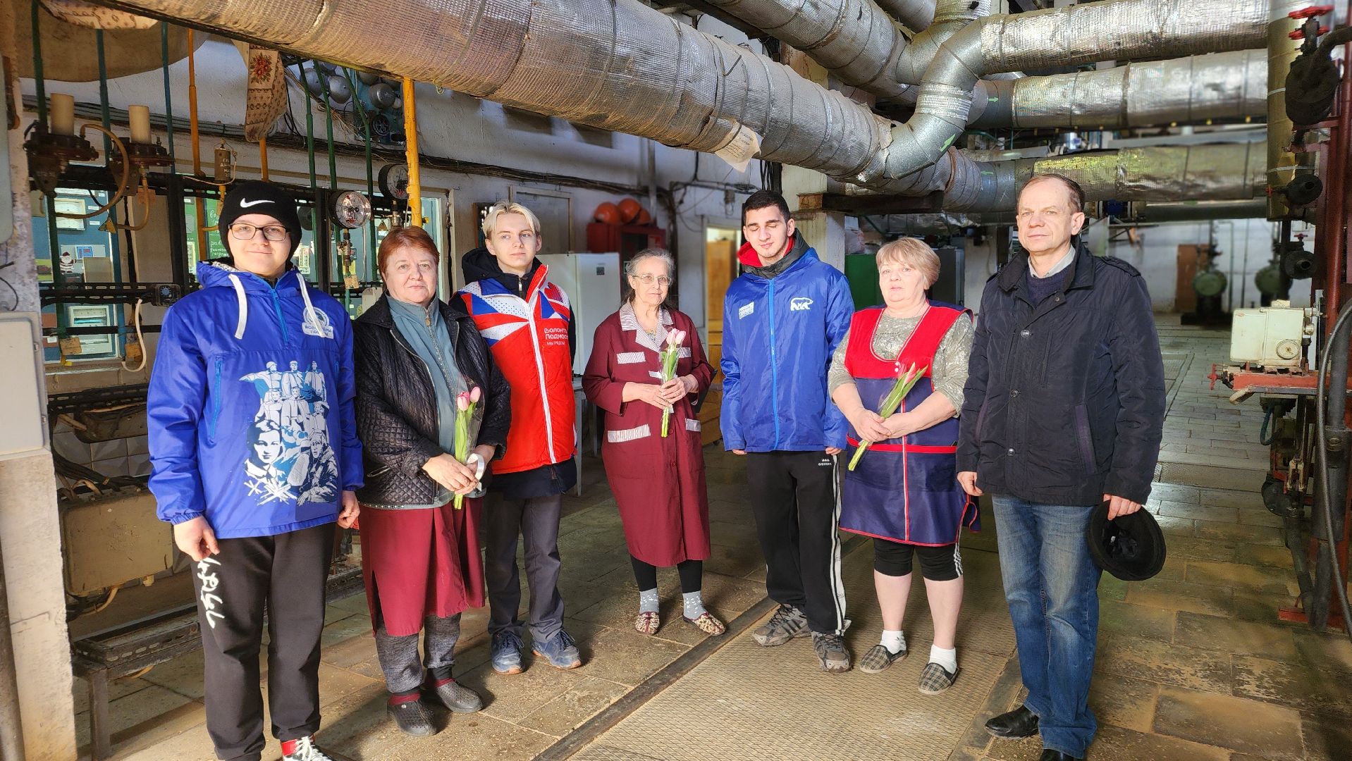 Волонтеры, 8 Марта, Лосино-Петровский,