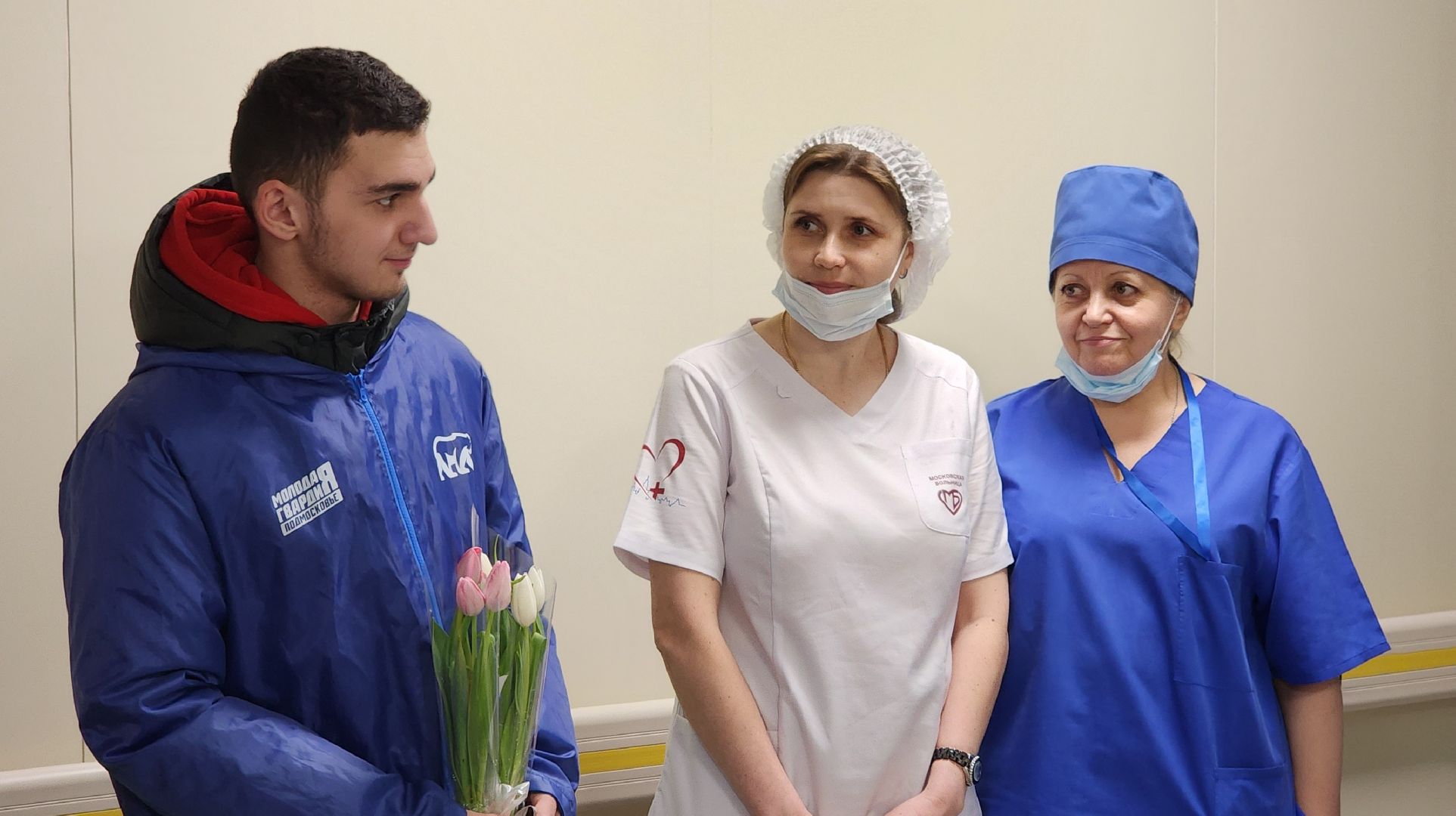 Волонтеры, 8 Марта, Лосино-Петровский,