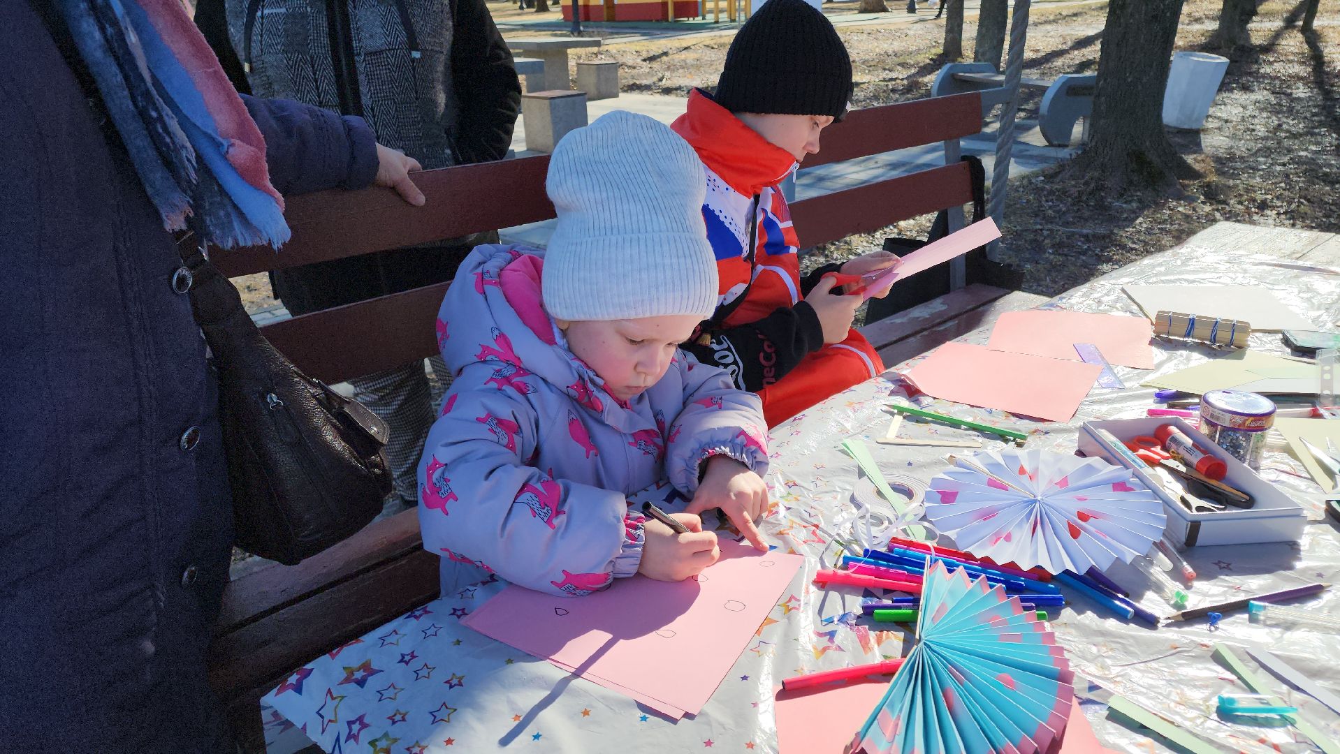 кашира, парк, 8 марта, мастер-класс, творчество, бибилотека,