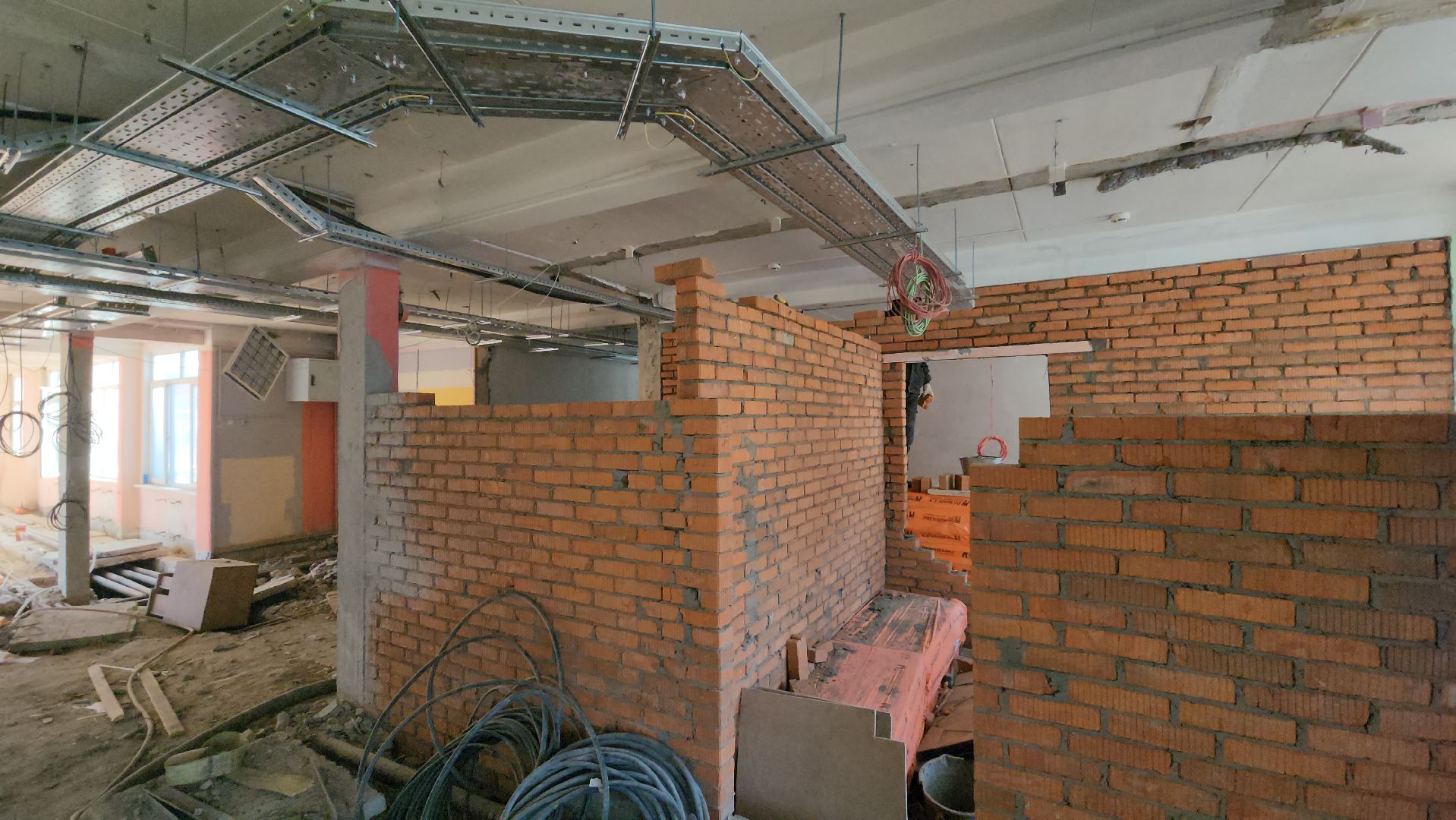 серпухов, улица джона рида, школа 17, капитальный ремонт школ, строительство, вертикалки,