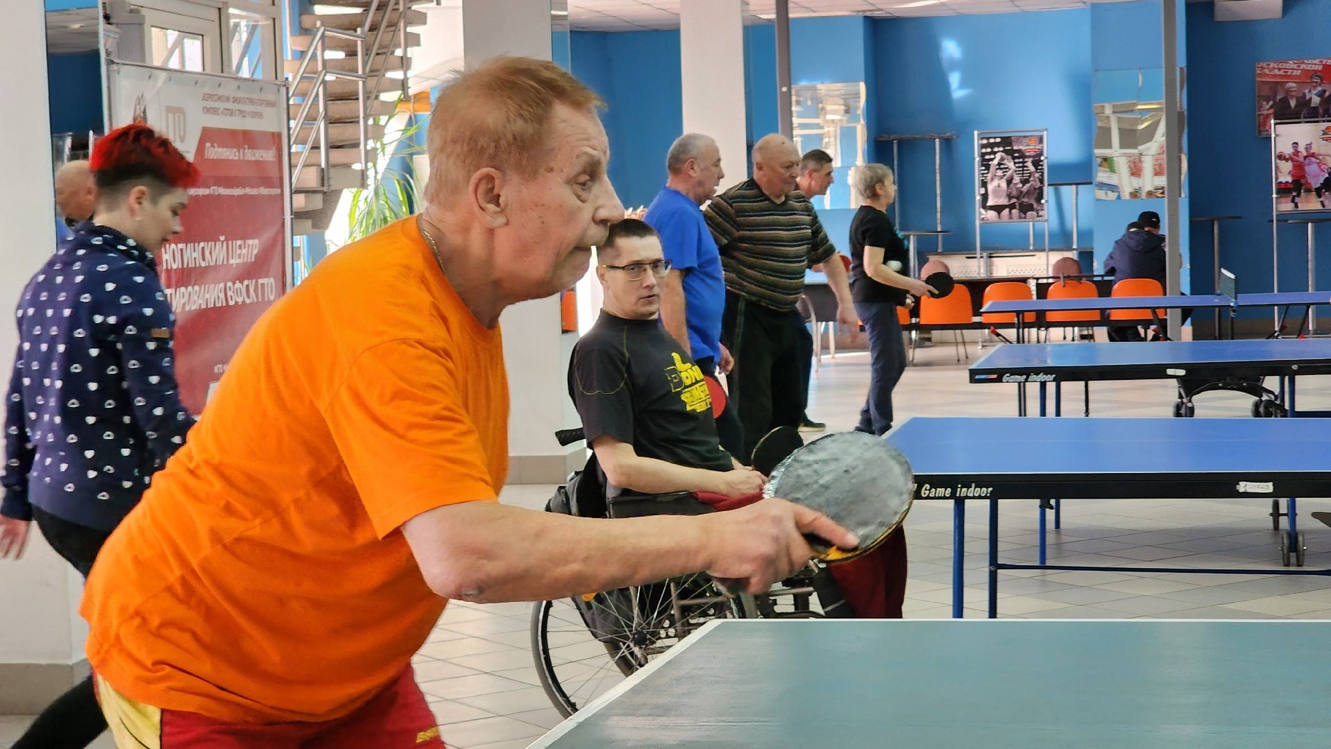 личное первенство, настольный теннис, спортсмены с овз, Ногинск, Богородский городской округ,