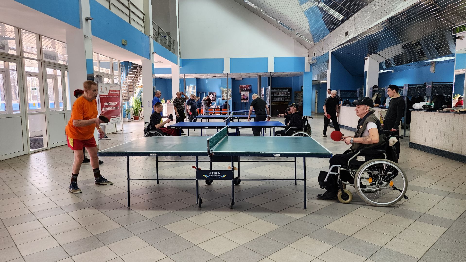 личное первенство, настольный теннис, спортсмены с овз, Ногинск, Богородский городской округ,