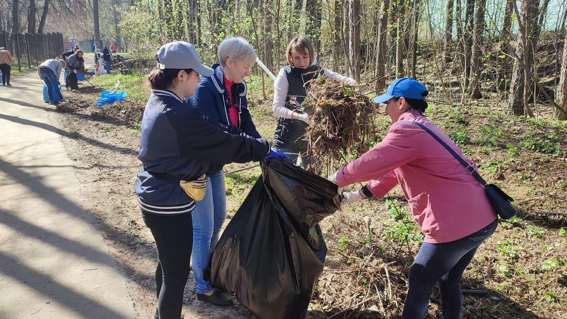 Кашира, субботник, благоустройство, парк