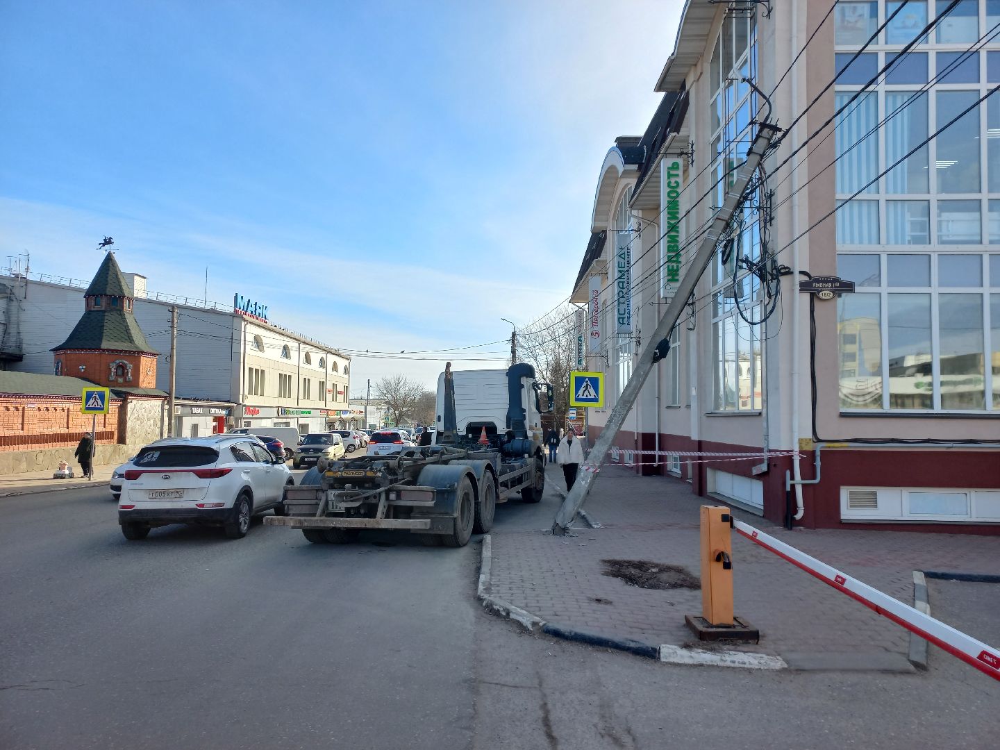 сергиев посад, Опора, мособлэнерго, происшествие,