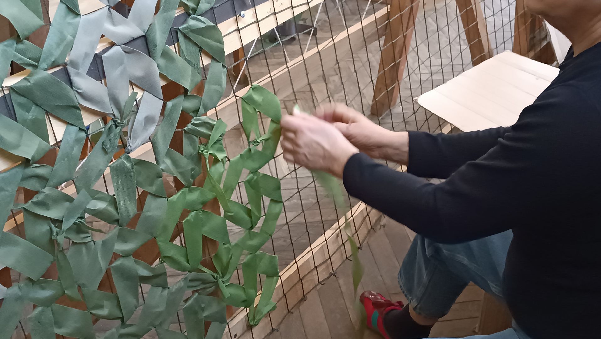 монино, волонтеры, маскировочные сети, сво,