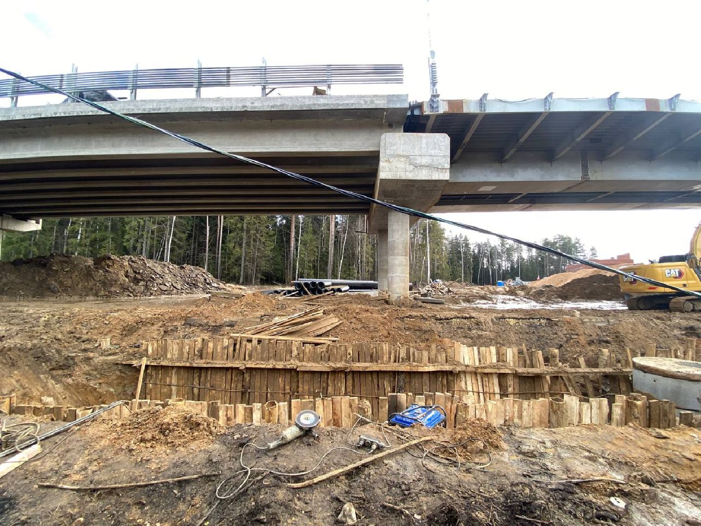 аникеевка, путепровод, новый путепровод, путепровод в красногорске, путепровод в аникеевке,