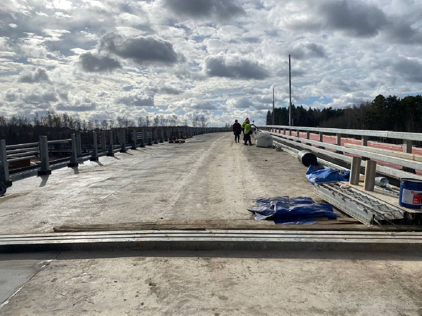 аникеевка, путепровод, новый путепровод, путепровод в красногорске, путепровод в аникеевке,