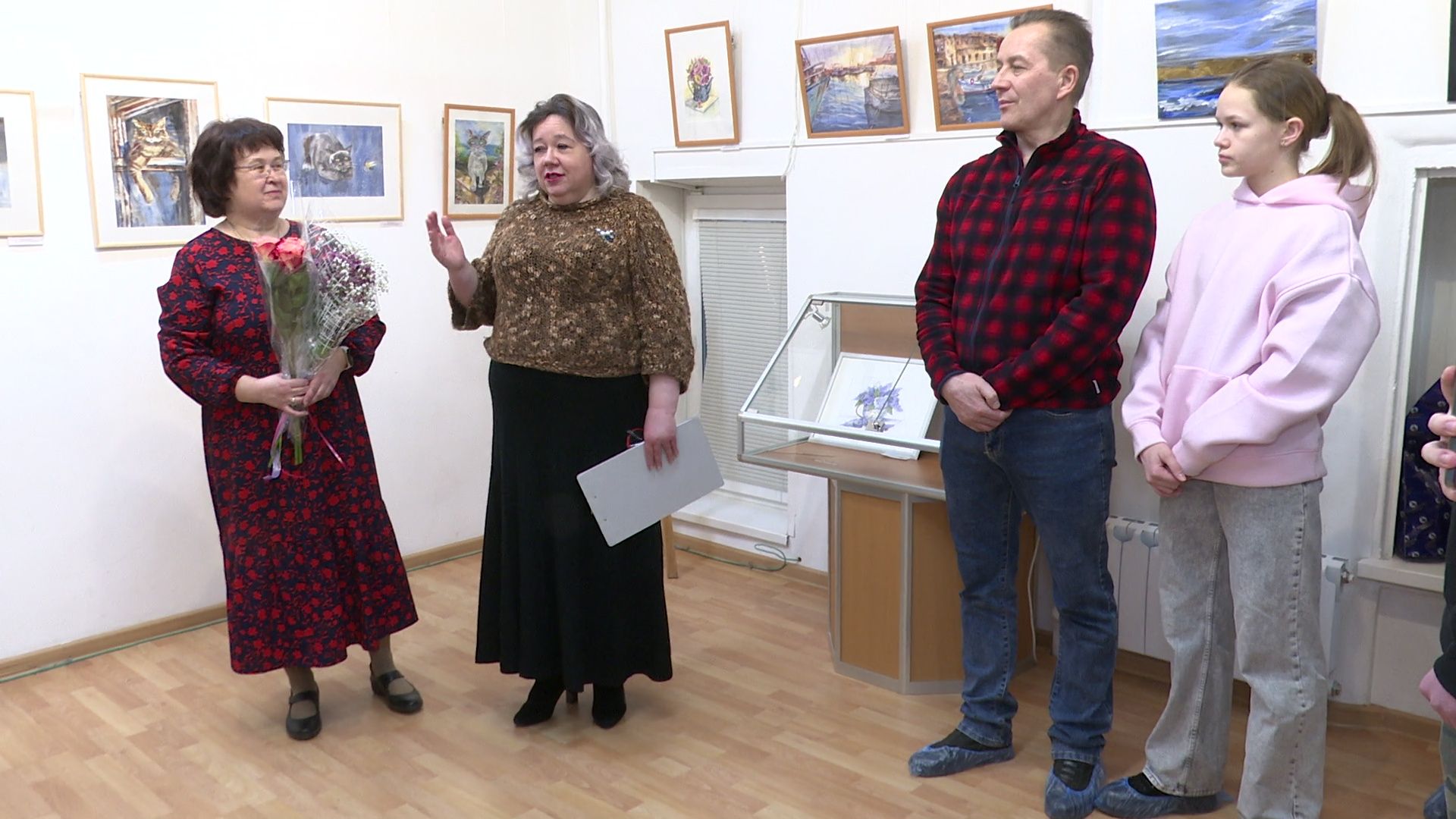 реутов, музей, выставка, картины,цветы, алла прима,