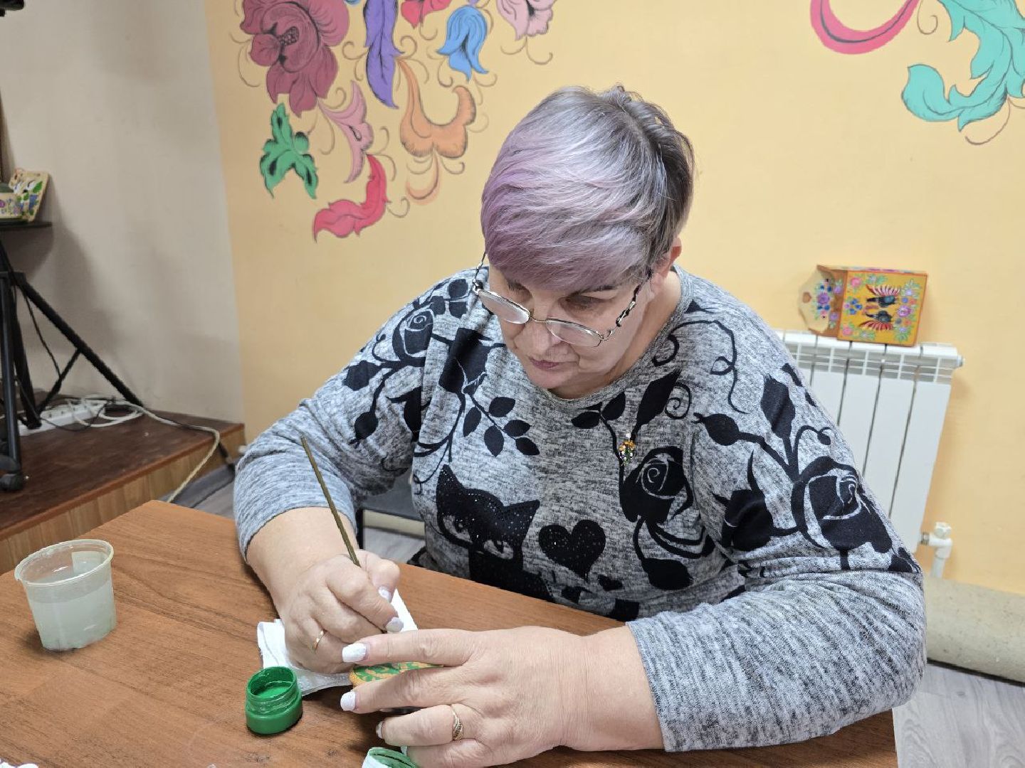 можайск, можайский муниципальный округ, подмосковье, народные промыслы, студия народных промыслов, городецкая роспись,