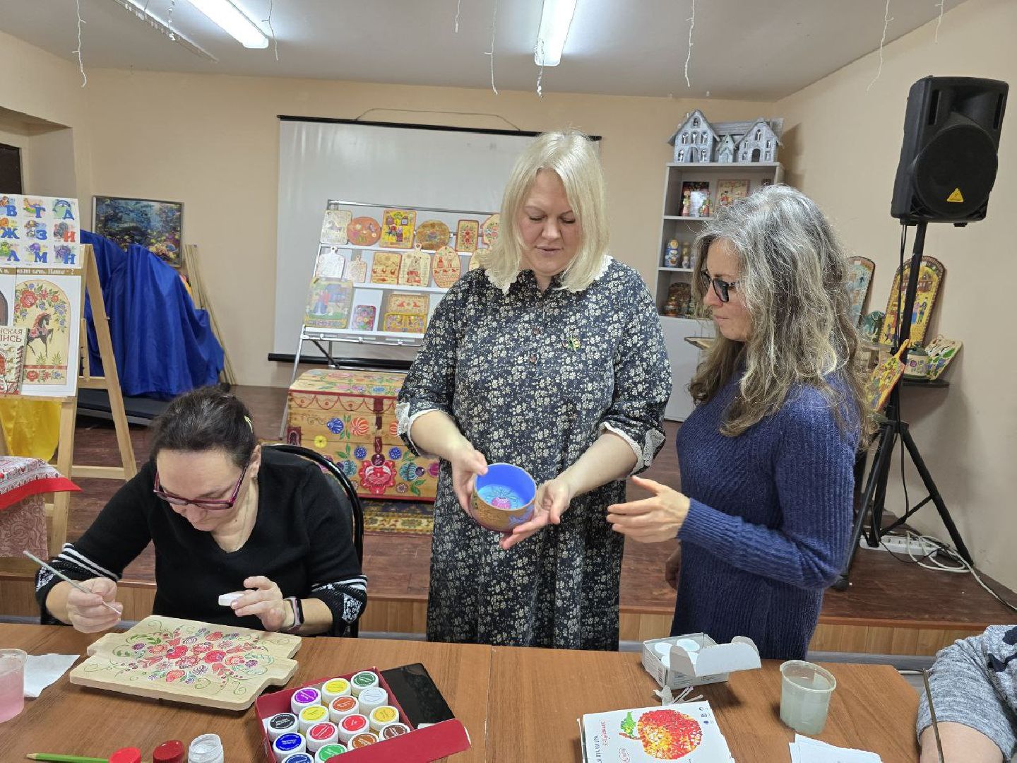 можайск, можайский муниципальный округ, подмосковье, народные промыслы, студия народных промыслов, городецкая роспись,