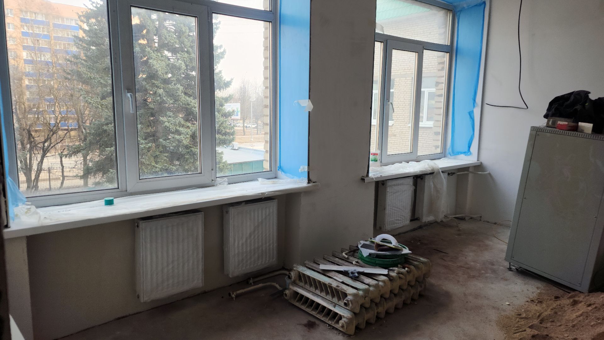 волоколамск, ремонт поликлиники, здравоохранение подмосковья,