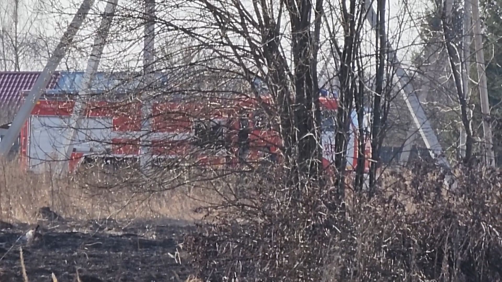 Раменский округ, Атака БПЛА, Спецслужбы потушили огонь,