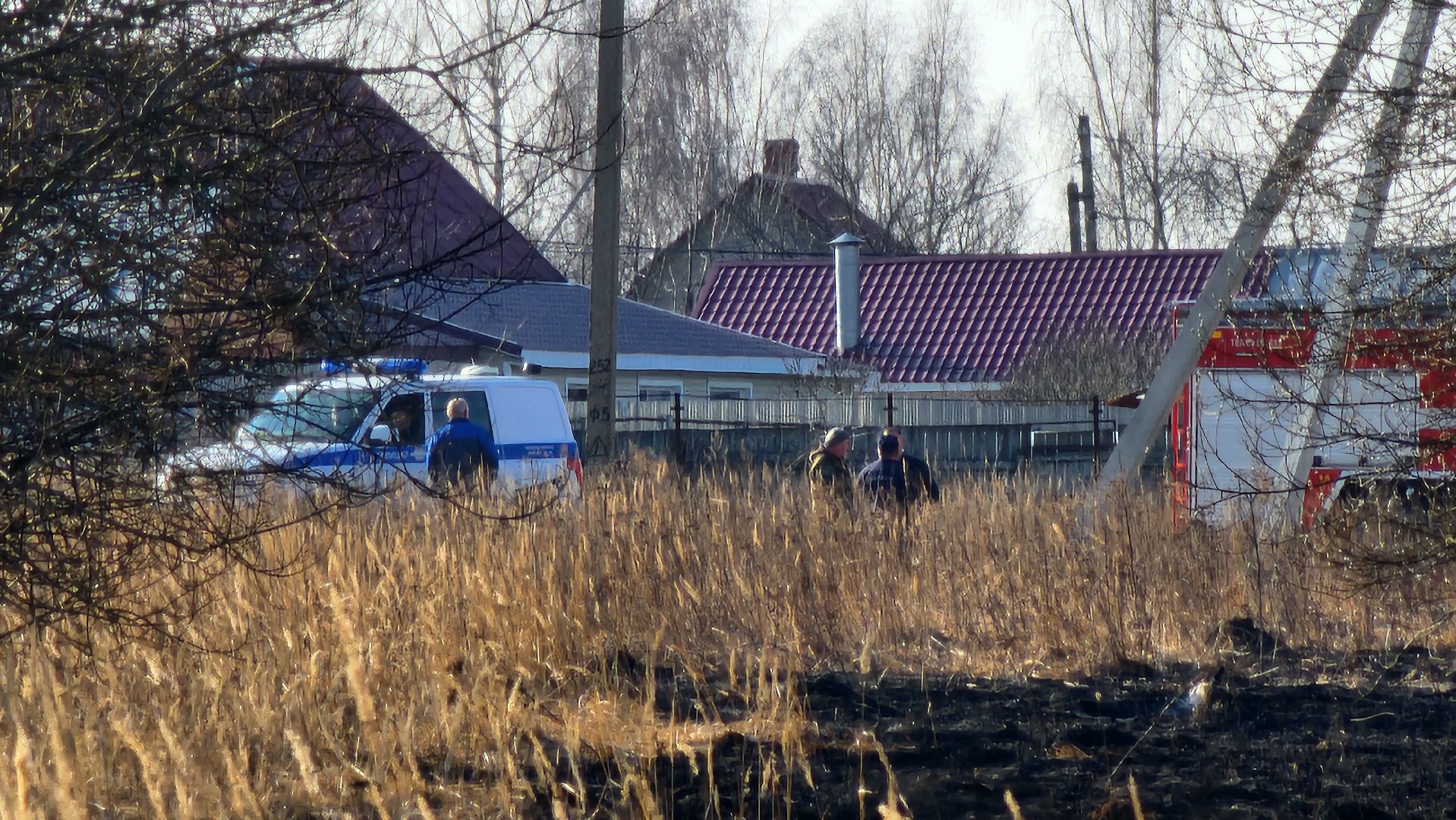 Раменский округ, Атака БПЛА, Спецслужбы потушили огонь,