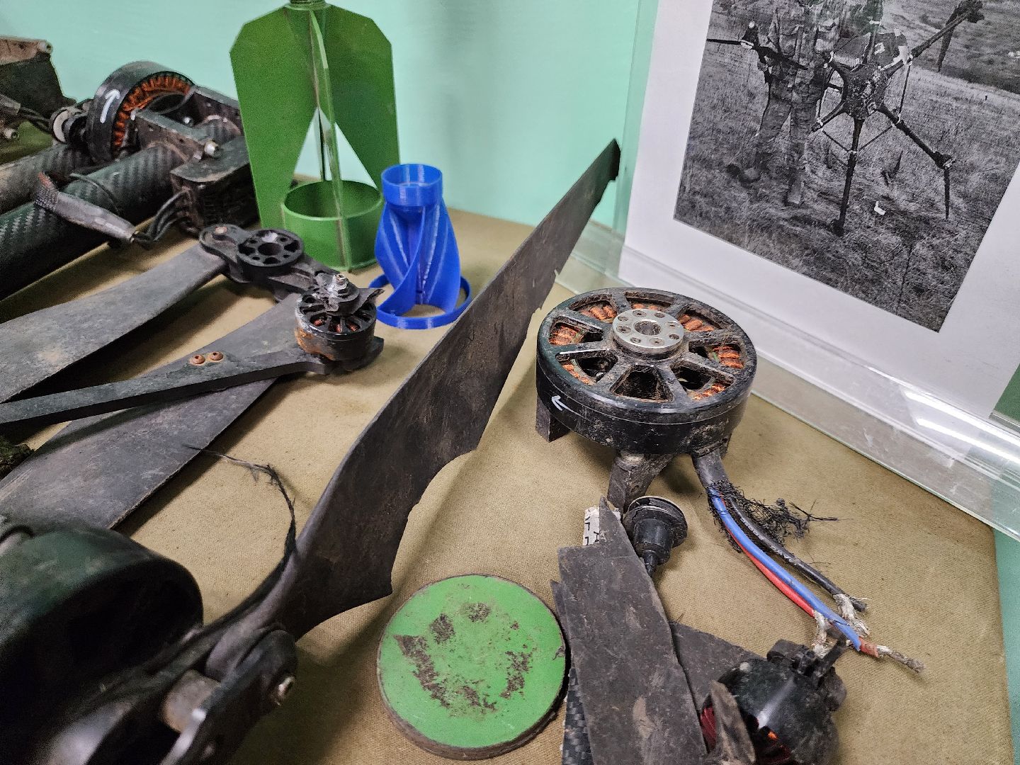 Дубна, боевое братство, комната боевой славы, сво, трофей, дрон,