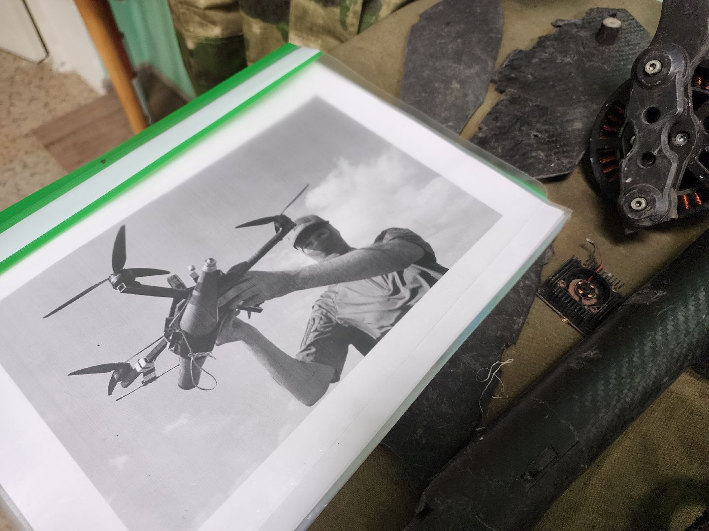 Дубна, боевое братство, комната боевой славы, сво, трофей, дрон,