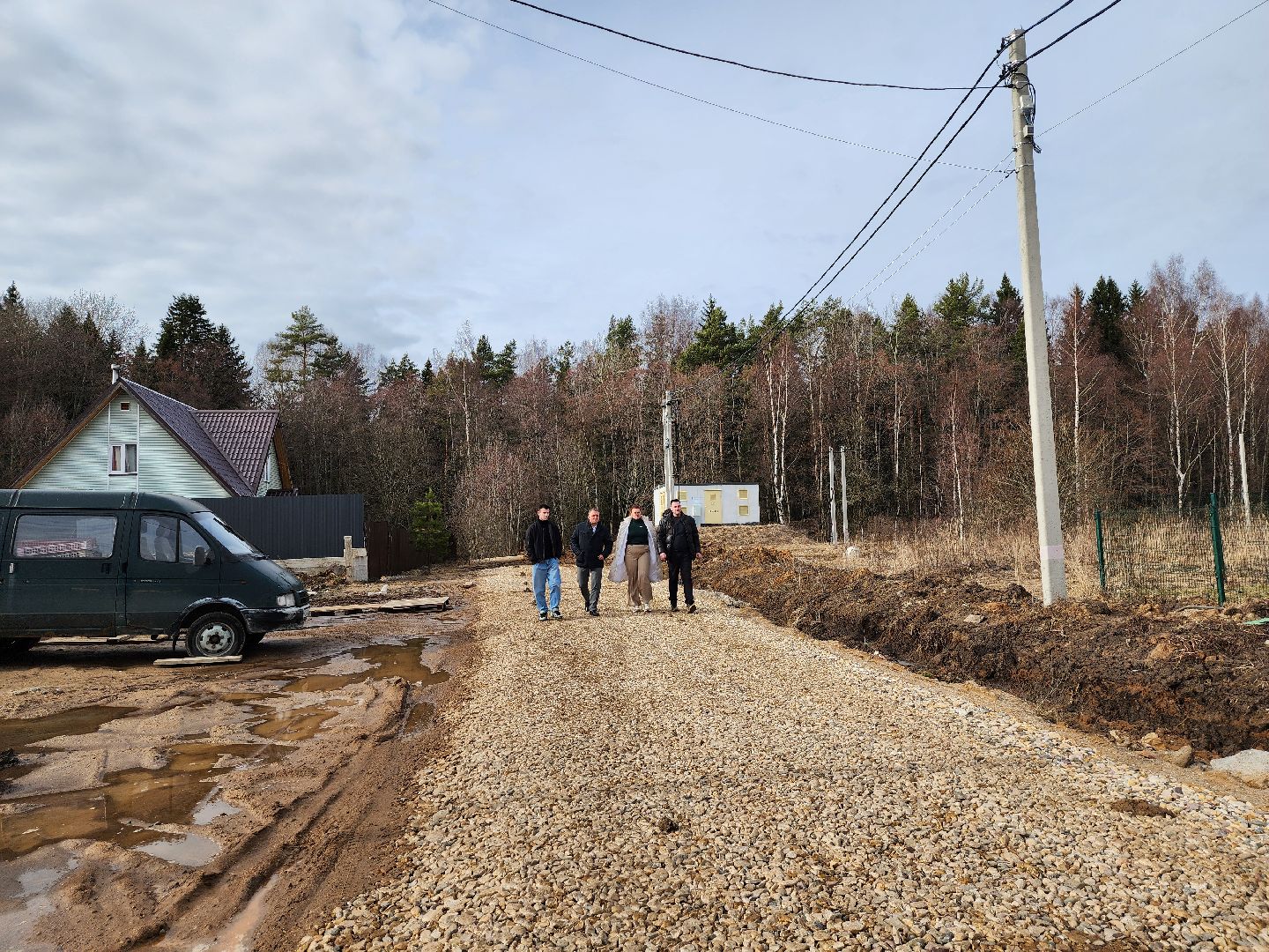 Дубна, Юркино, депутат, инфраструктура, дороги, дренажные канавы, водоотведение,