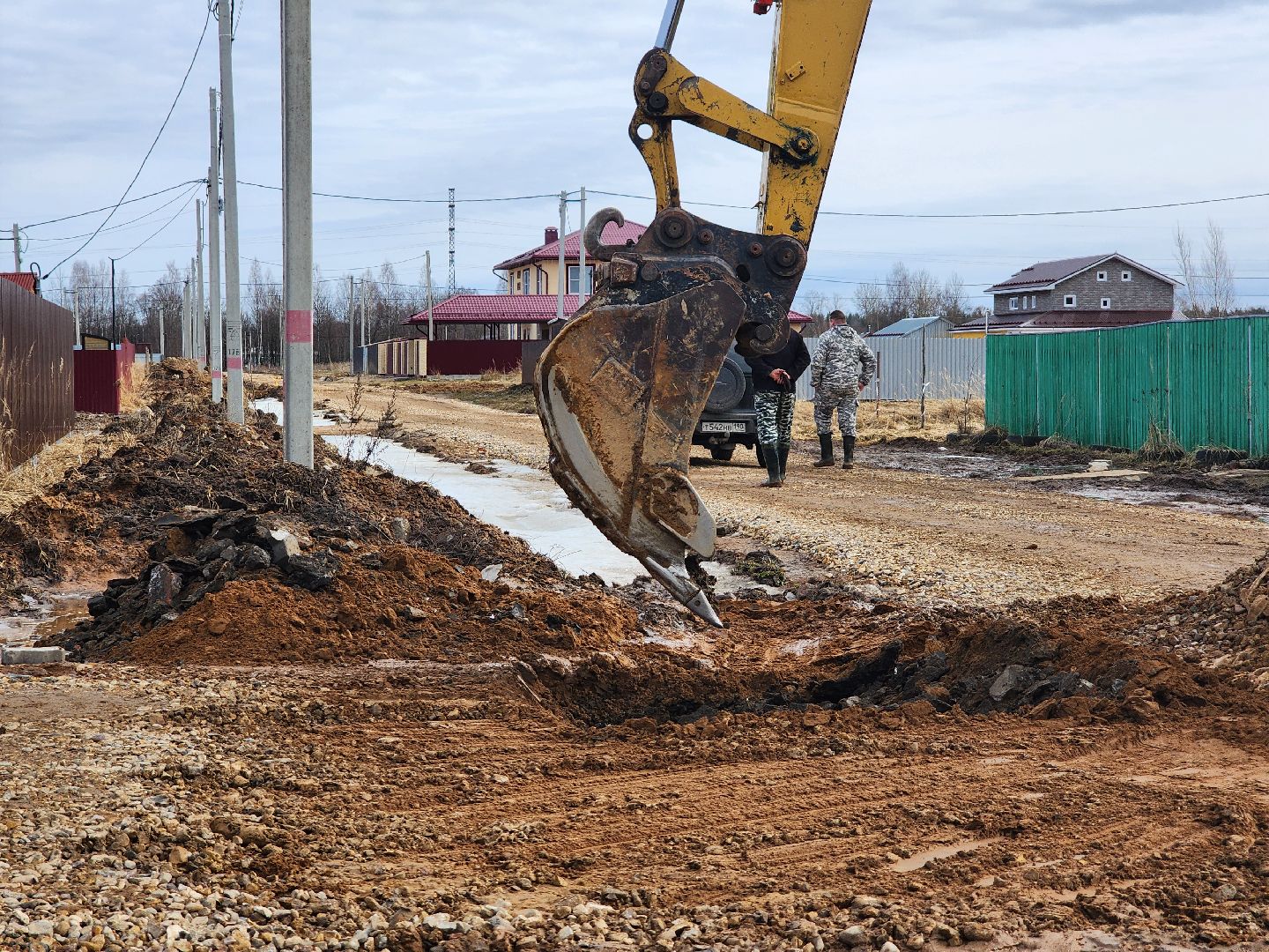 Дубна, Юркино, депутат, инфраструктура, дороги, дренажные канавы, водоотведение,