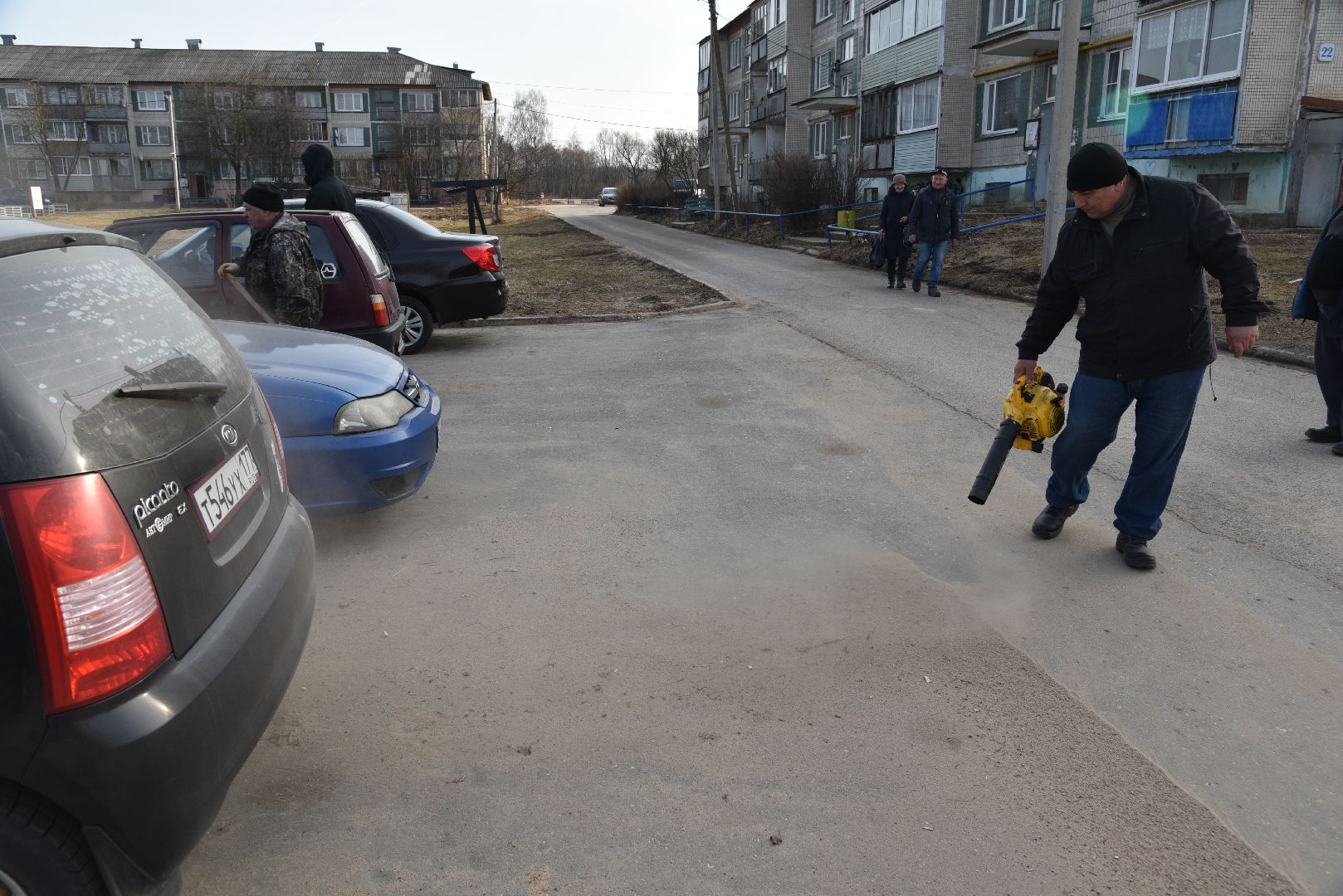 лотошино, благоустройство, уборка во дворах, уборка улиц,