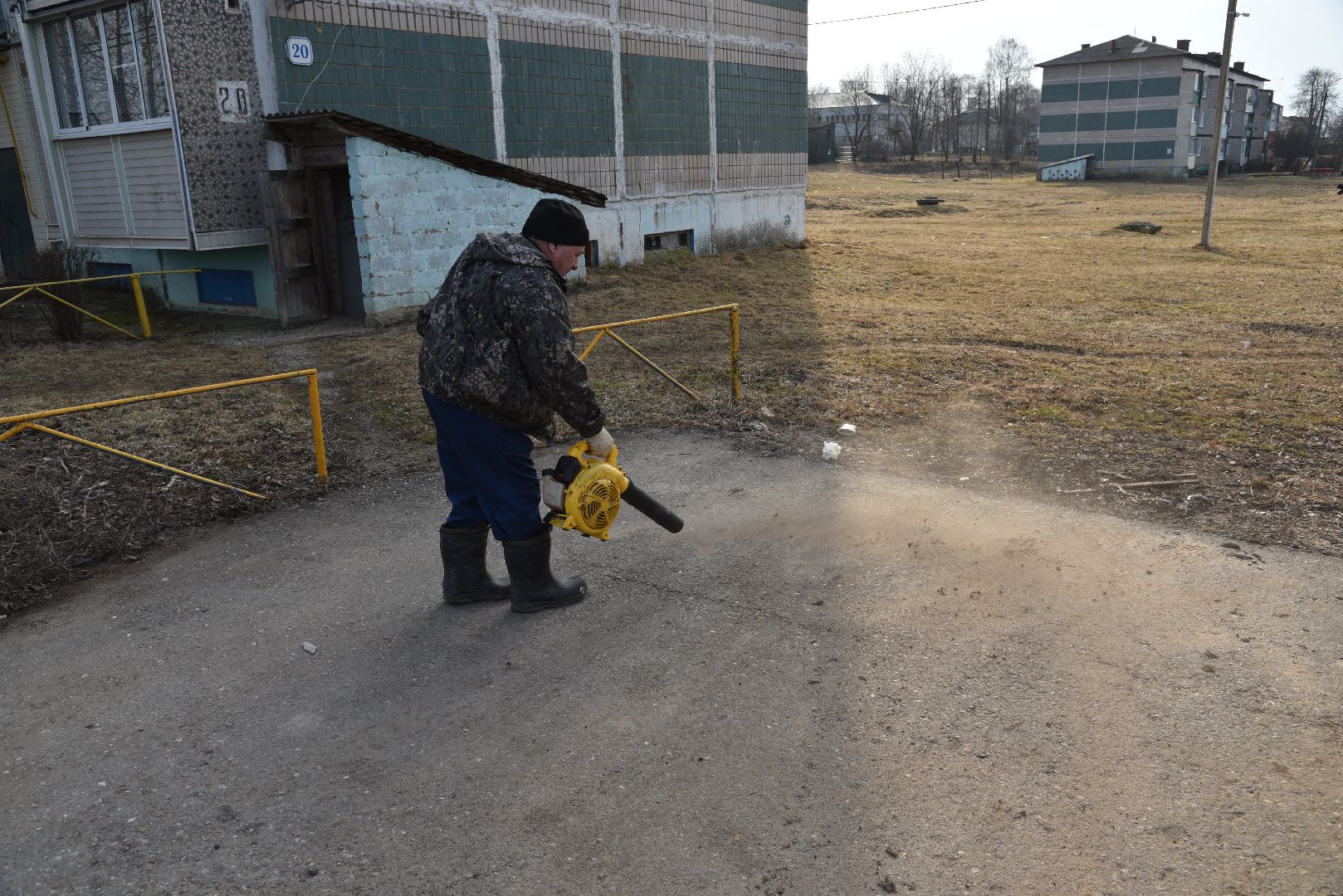 лотошино, благоустройство, уборка во дворах, уборка улиц,