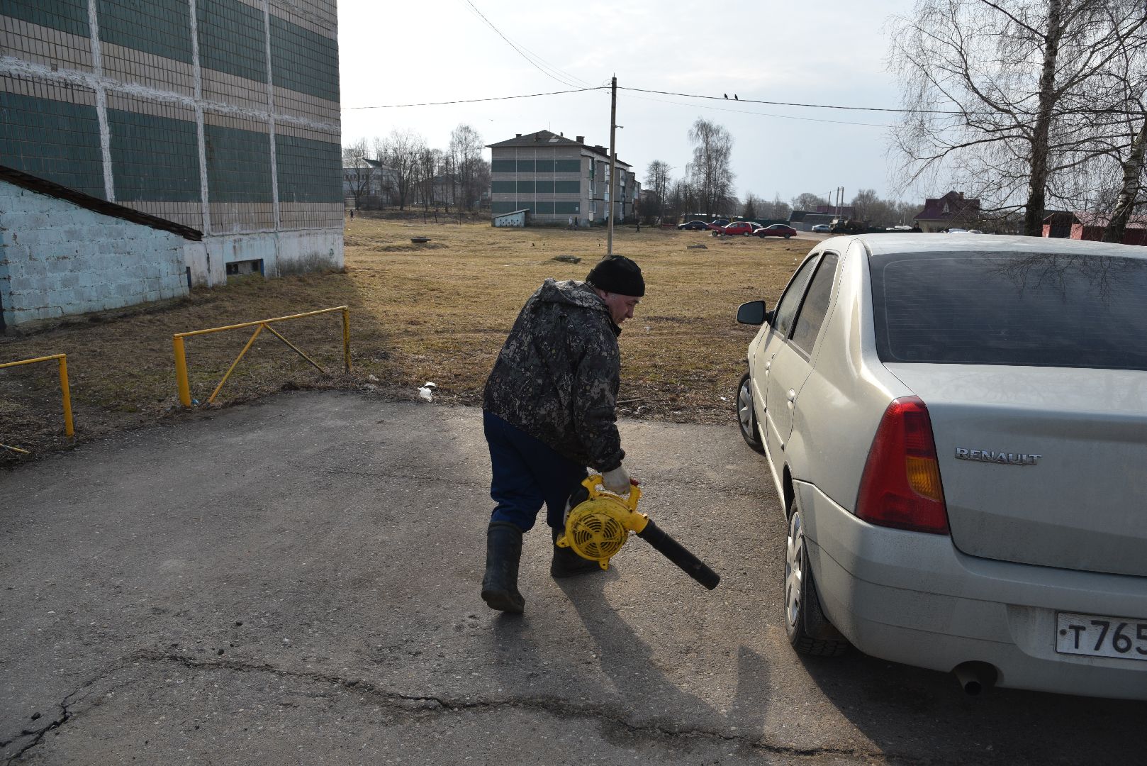 лотошино, благоустройство, уборка во дворах, уборка улиц,