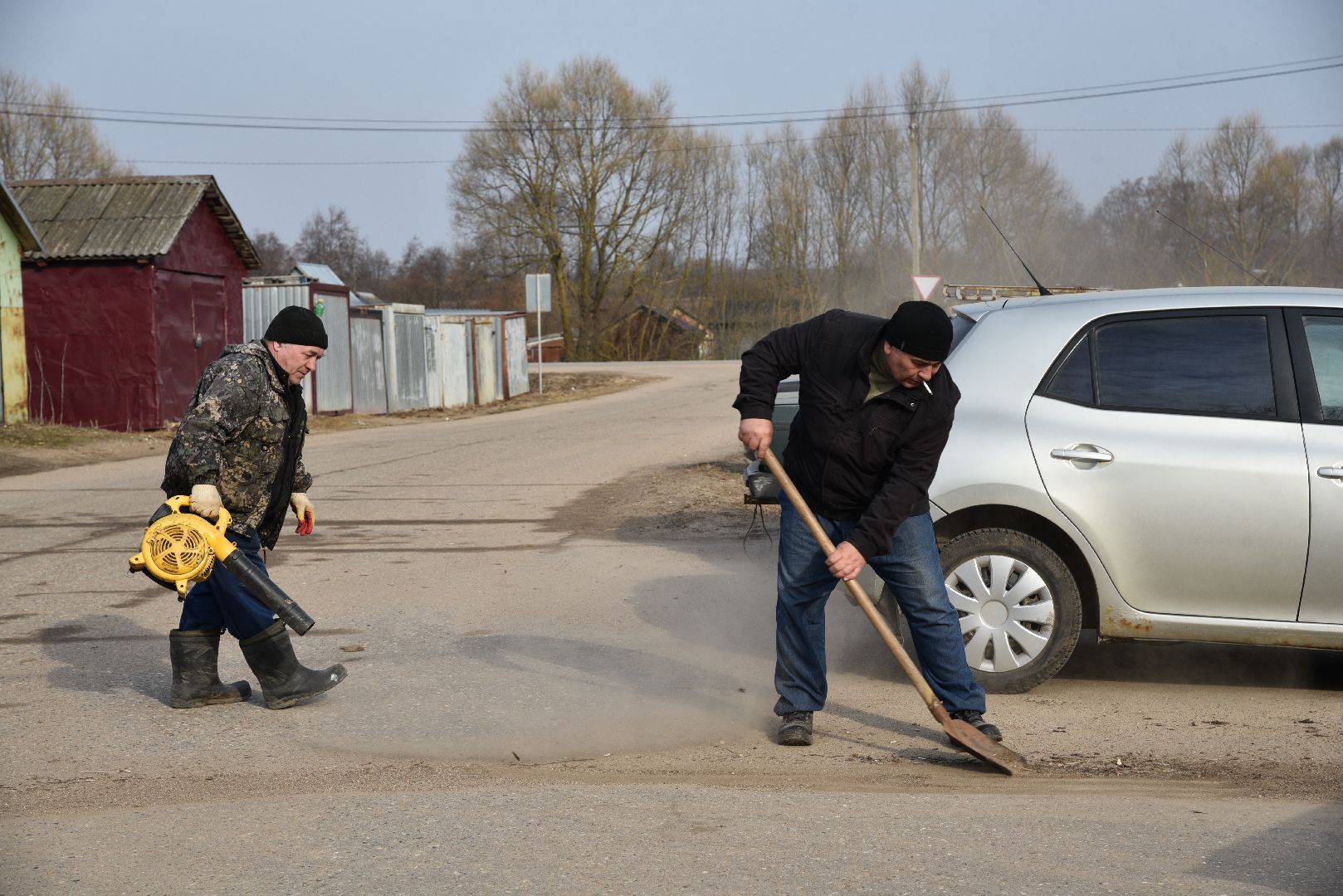 лотошино, благоустройство, уборка во дворах, уборка улиц,