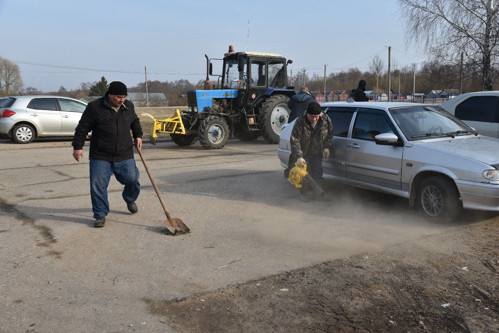 лотошино, благоустройство, уборка во дворах, уборка улиц,