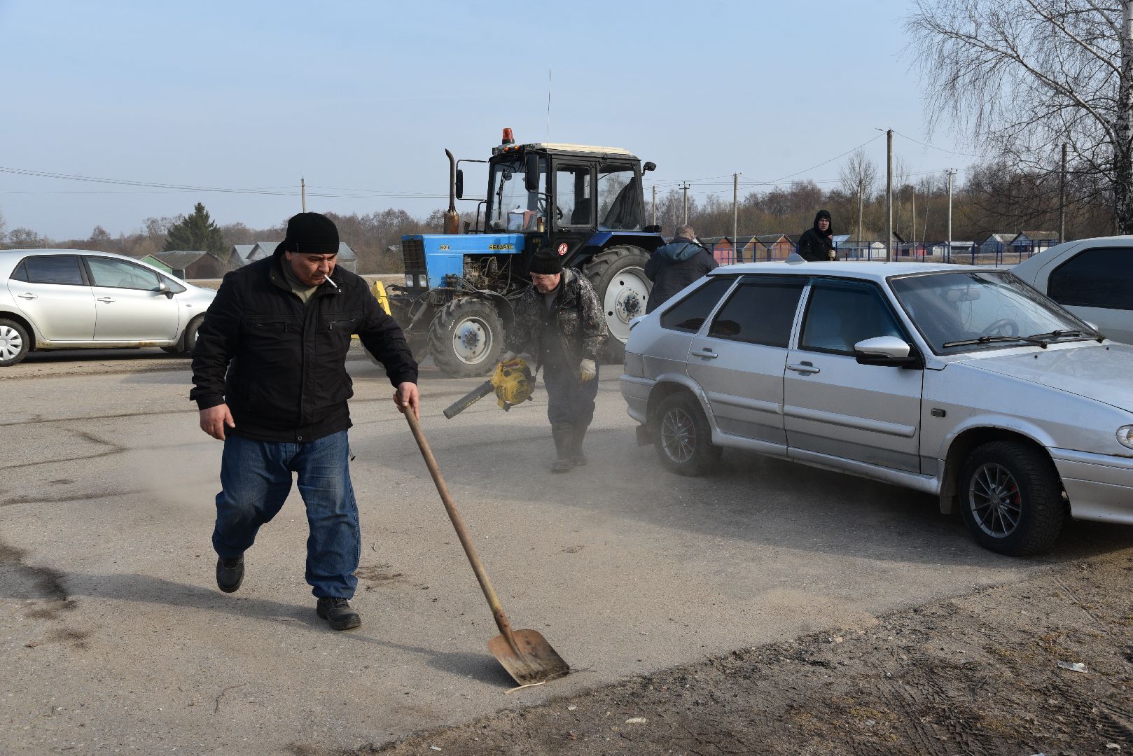 лотошино, благоустройство, уборка во дворах, уборка улиц,