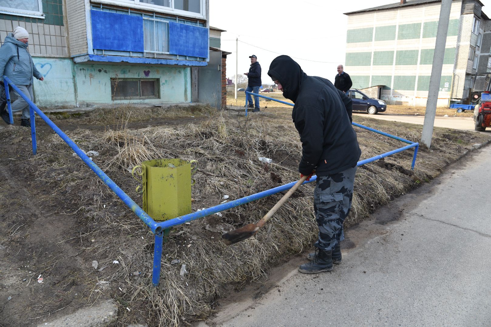 лотошино, благоустройство, уборка во дворах, уборка улиц,