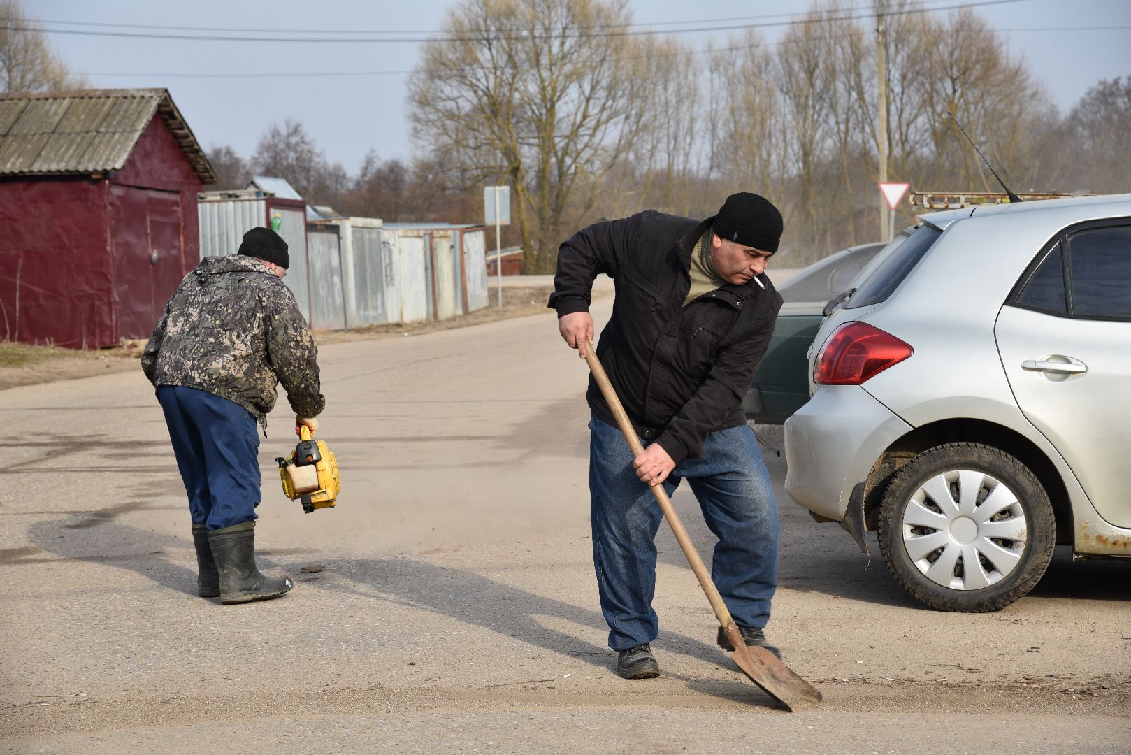 лотошино, благоустройство, уборка во дворах, уборка улиц,