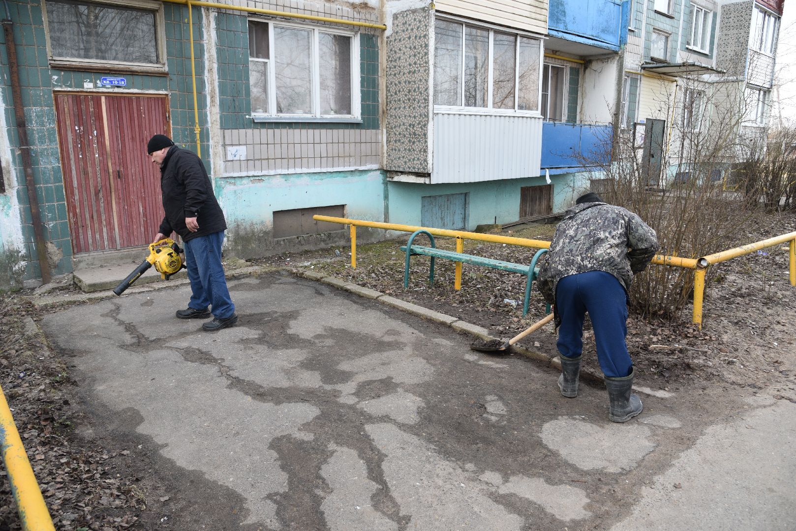 лотошино, благоустройство, уборка во дворах, уборка улиц,