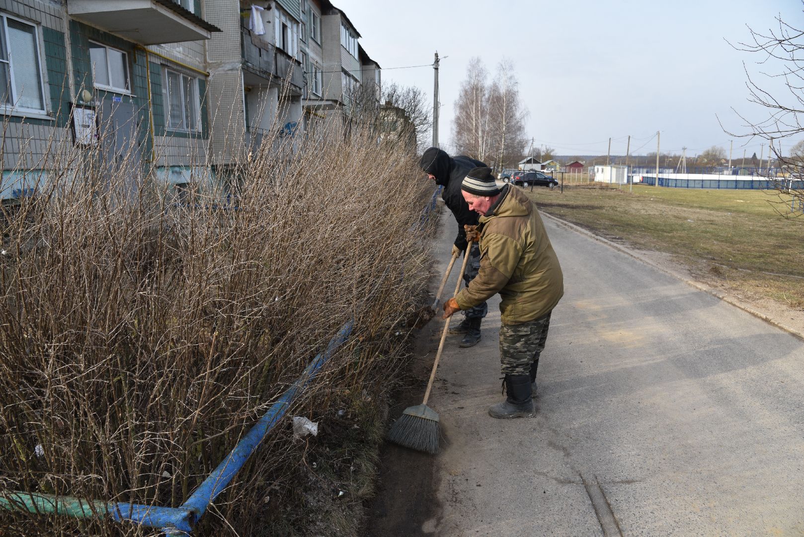 лотошино, благоустройство, уборка во дворах, уборка улиц,
