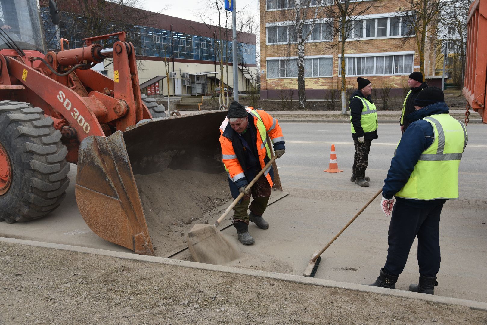лотошино, уборка дорог, мосавтодор,