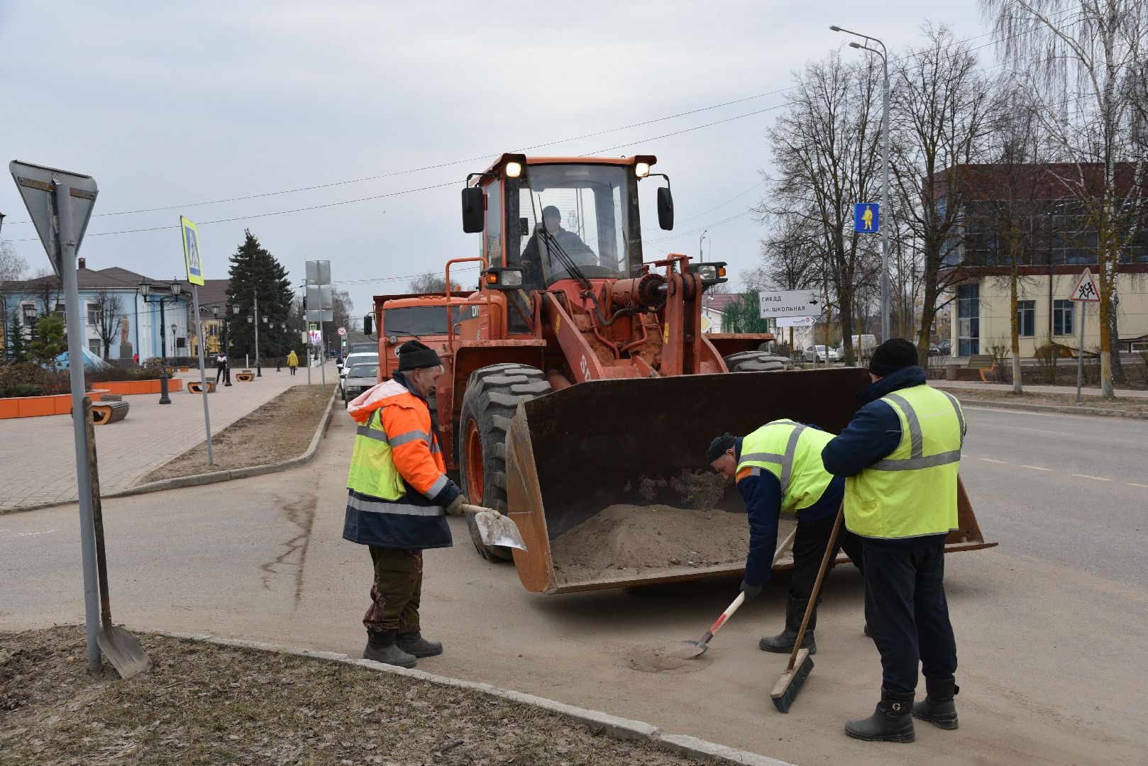 лотошино, уборка дорог, мосавтодор,