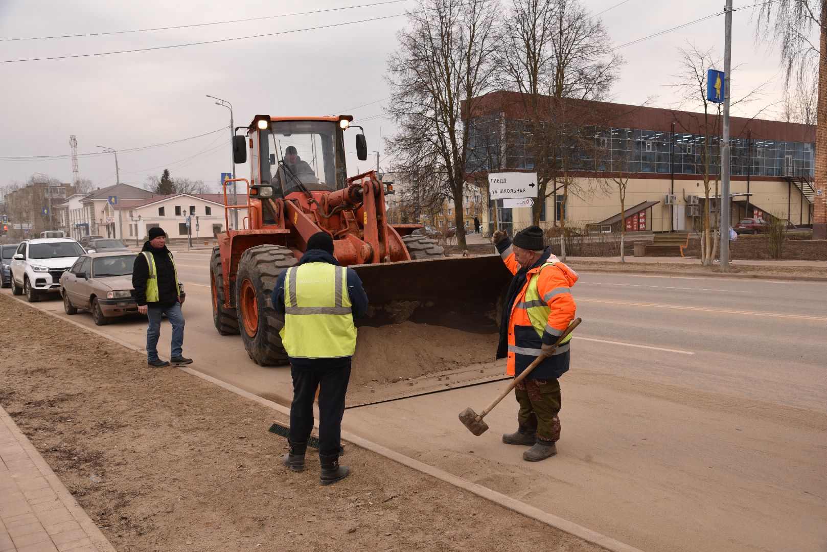 лотошино, уборка дорог, мосавтодор,